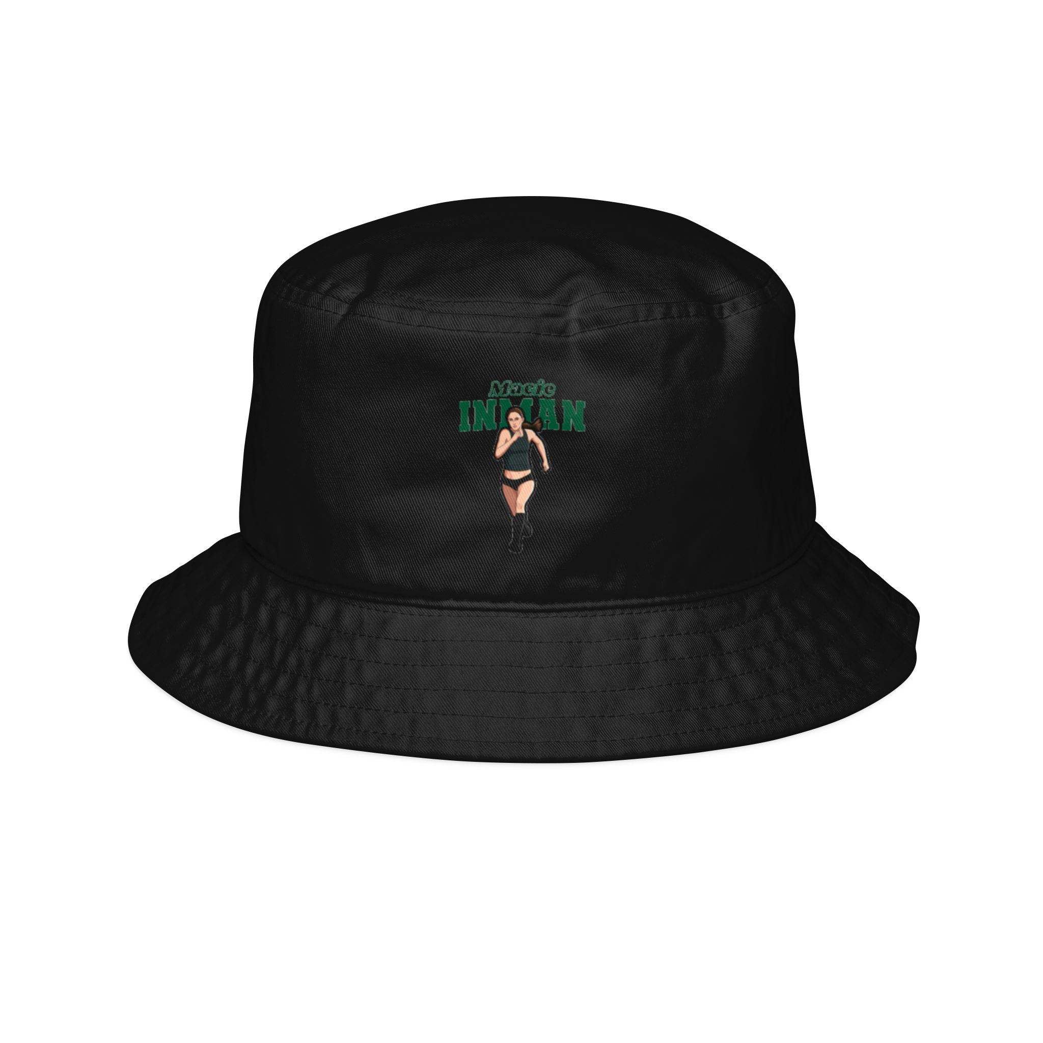 Bucket Hat — character_name_arch in Black