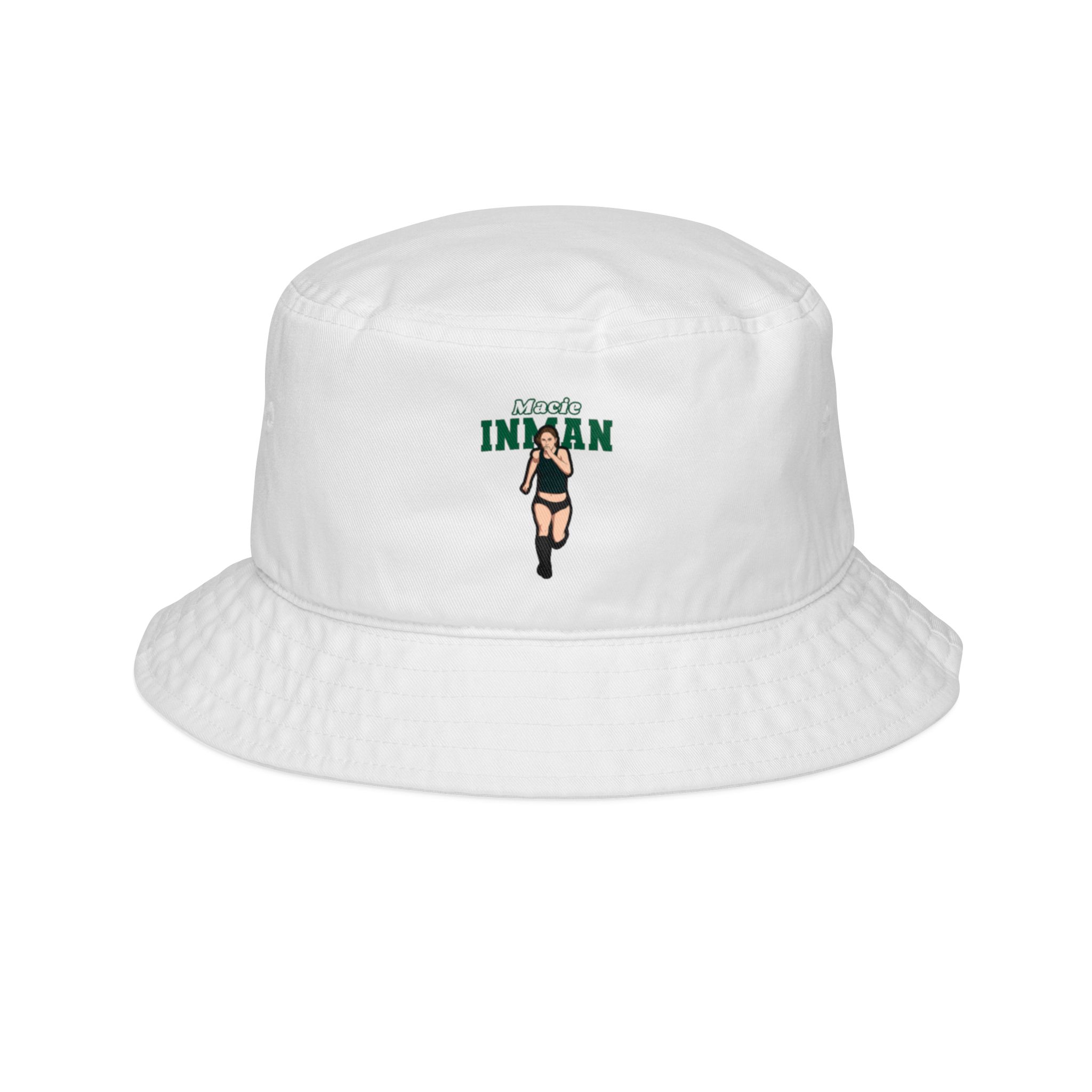 Bucket Hat — character_name_arch in White