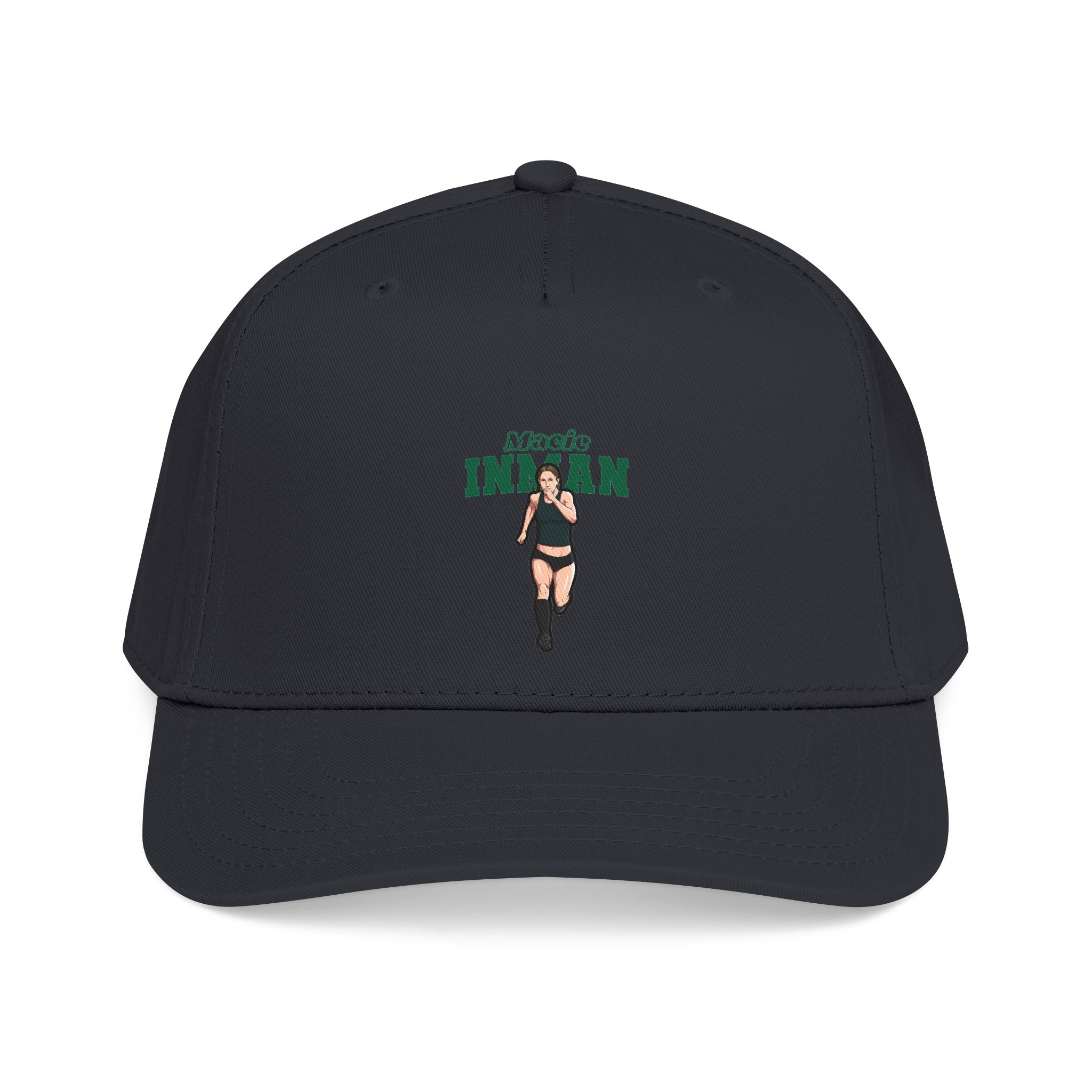Baseball Cap — character_name_arch in Black