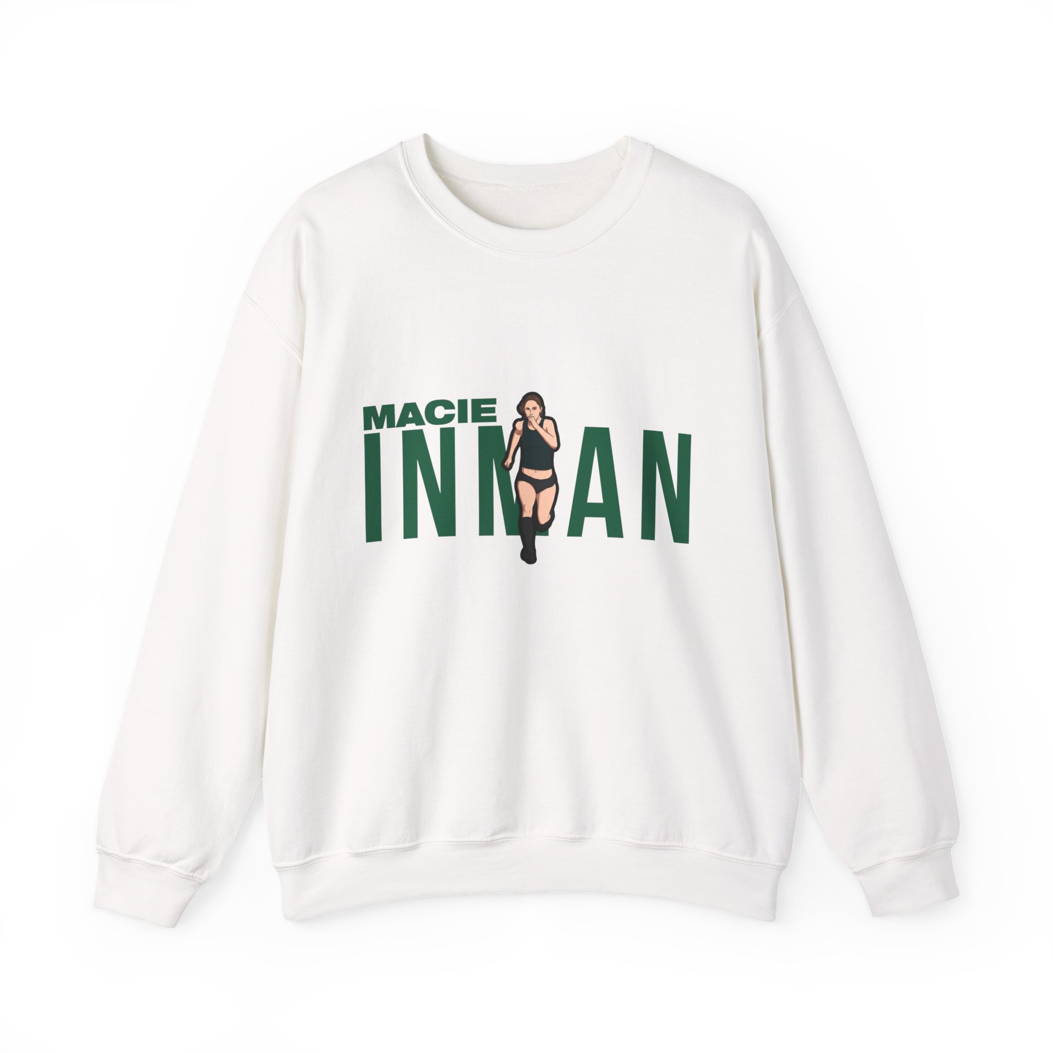 Crewneck Sweatshirt — character_player_name in White