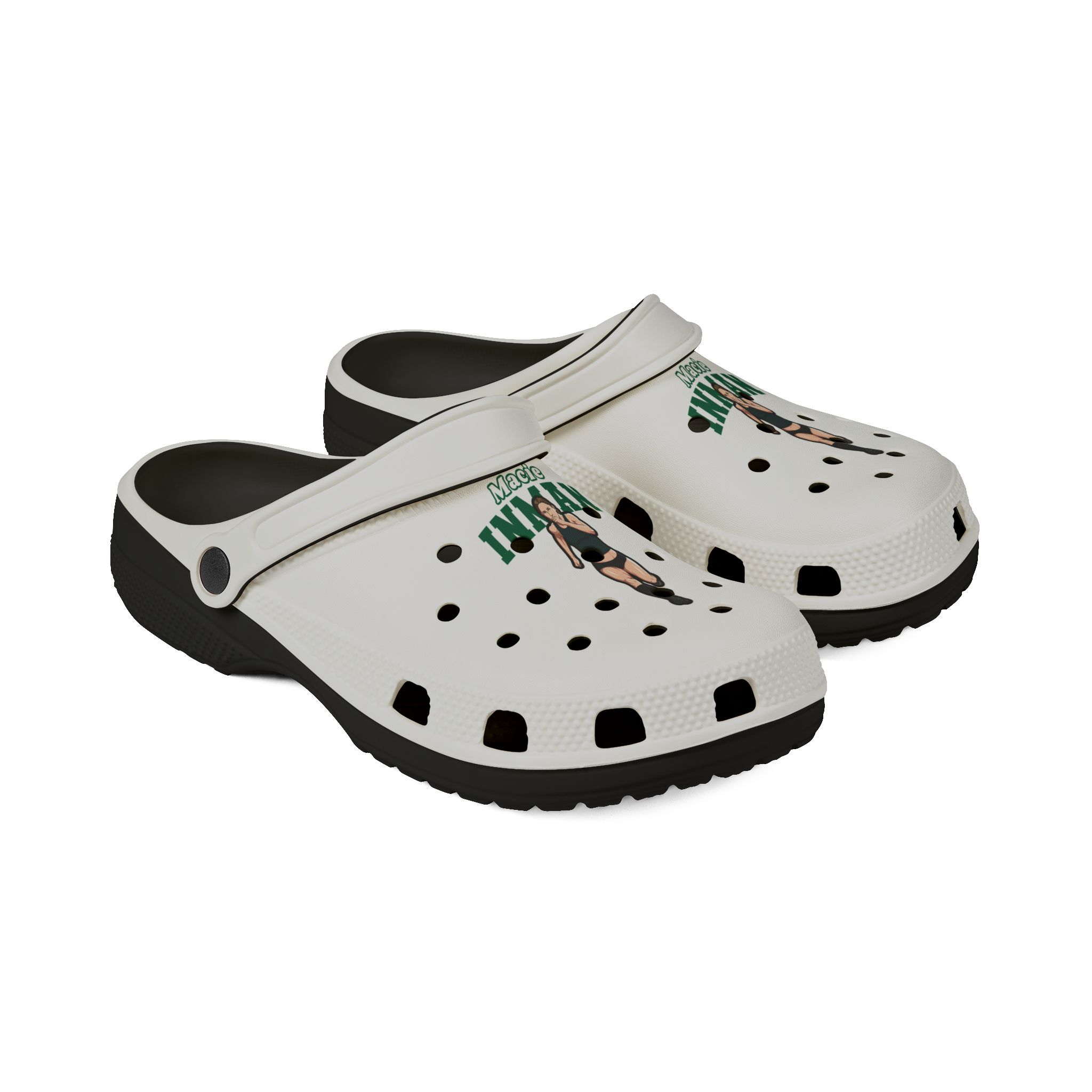 Rubber Clogs — character_name_arch in Black