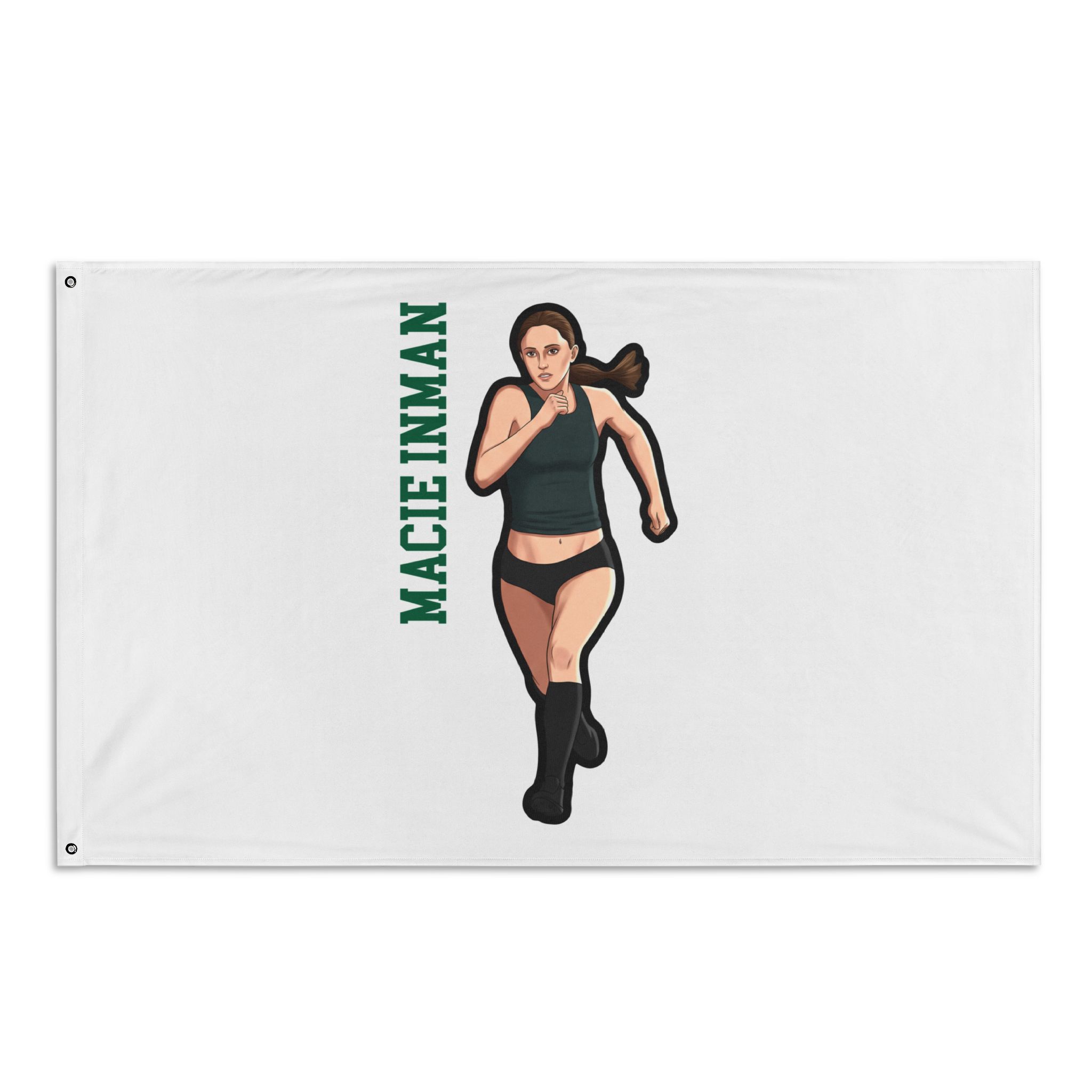 Flag (35 × 56 in) — character_name_vertical in Classic
