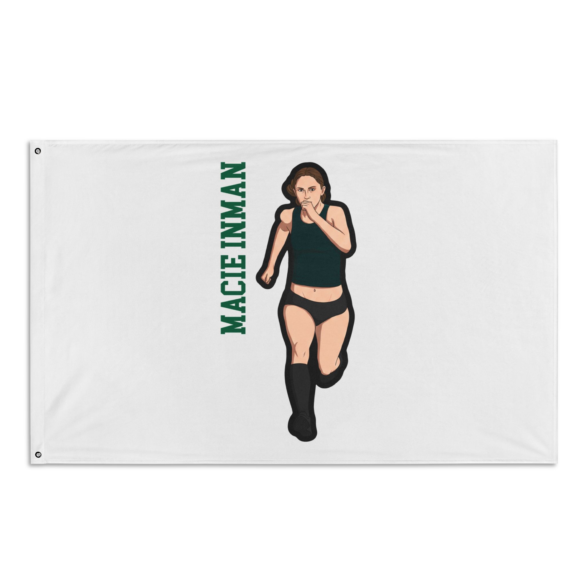 Flag (35 × 56 in) — character_name_vertical in Classic