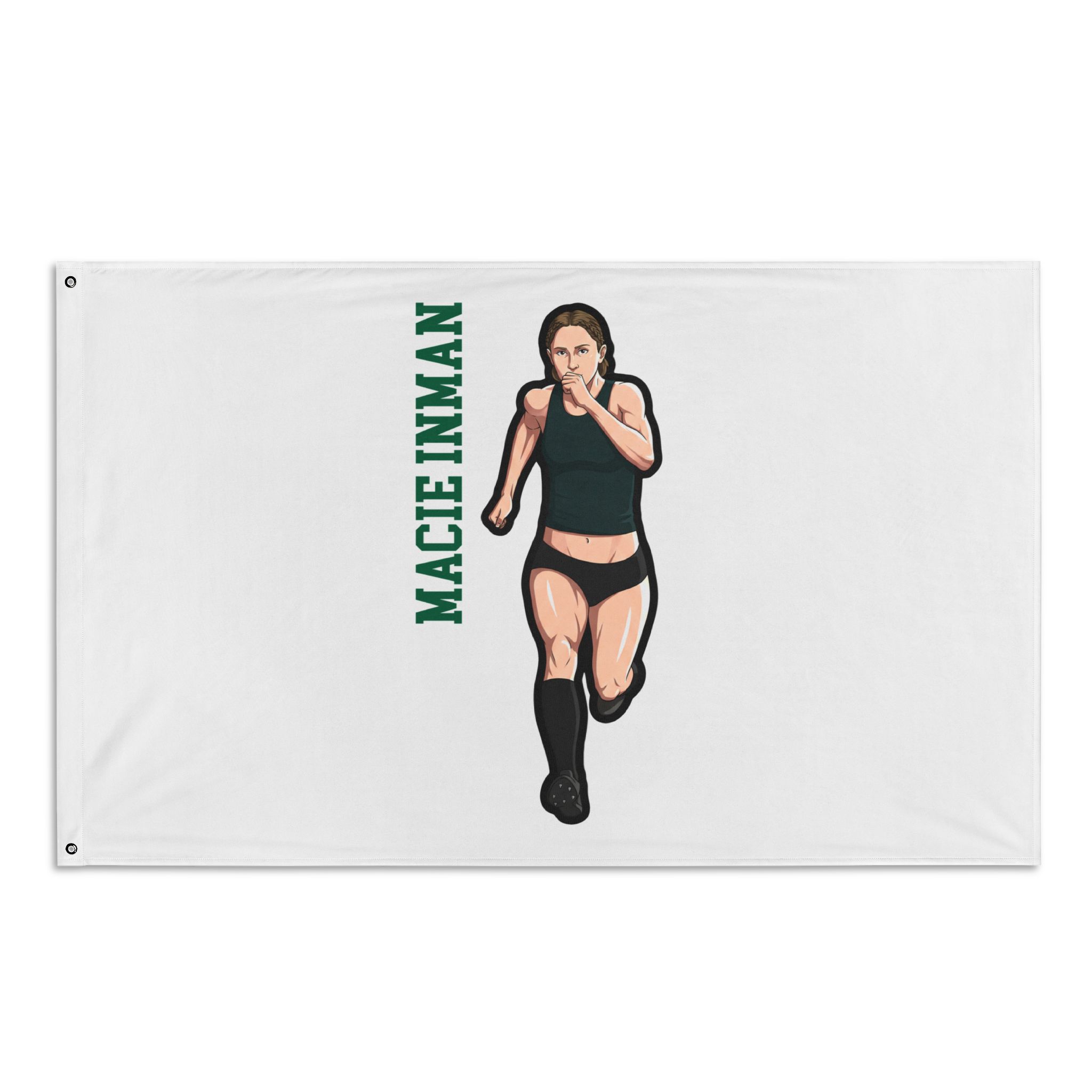 Flag (35 × 56 in) — character_name_vertical in Classic