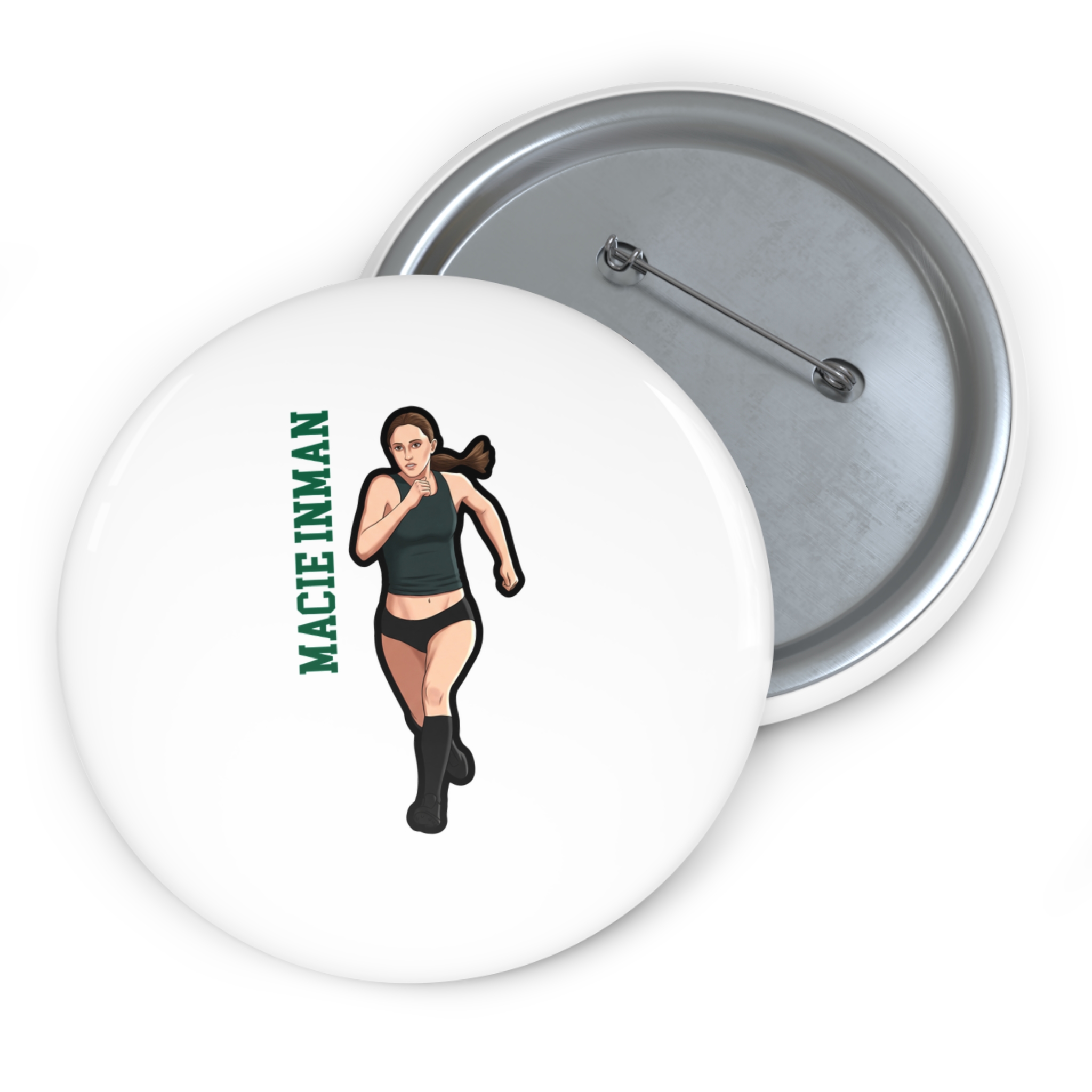 Game Day Pin — character_name_vertical in Classic