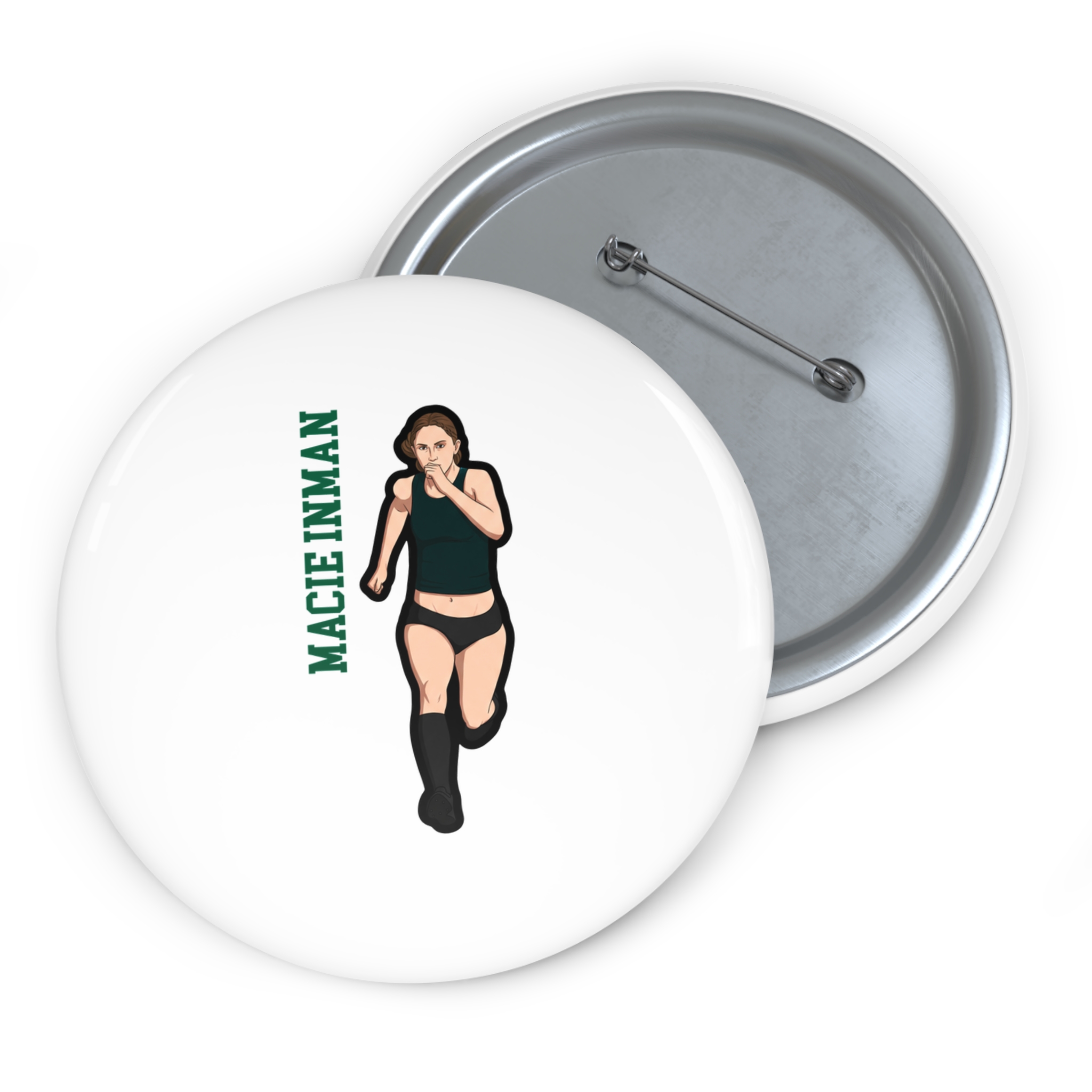 Game Day Pin — character_name_vertical in Classic