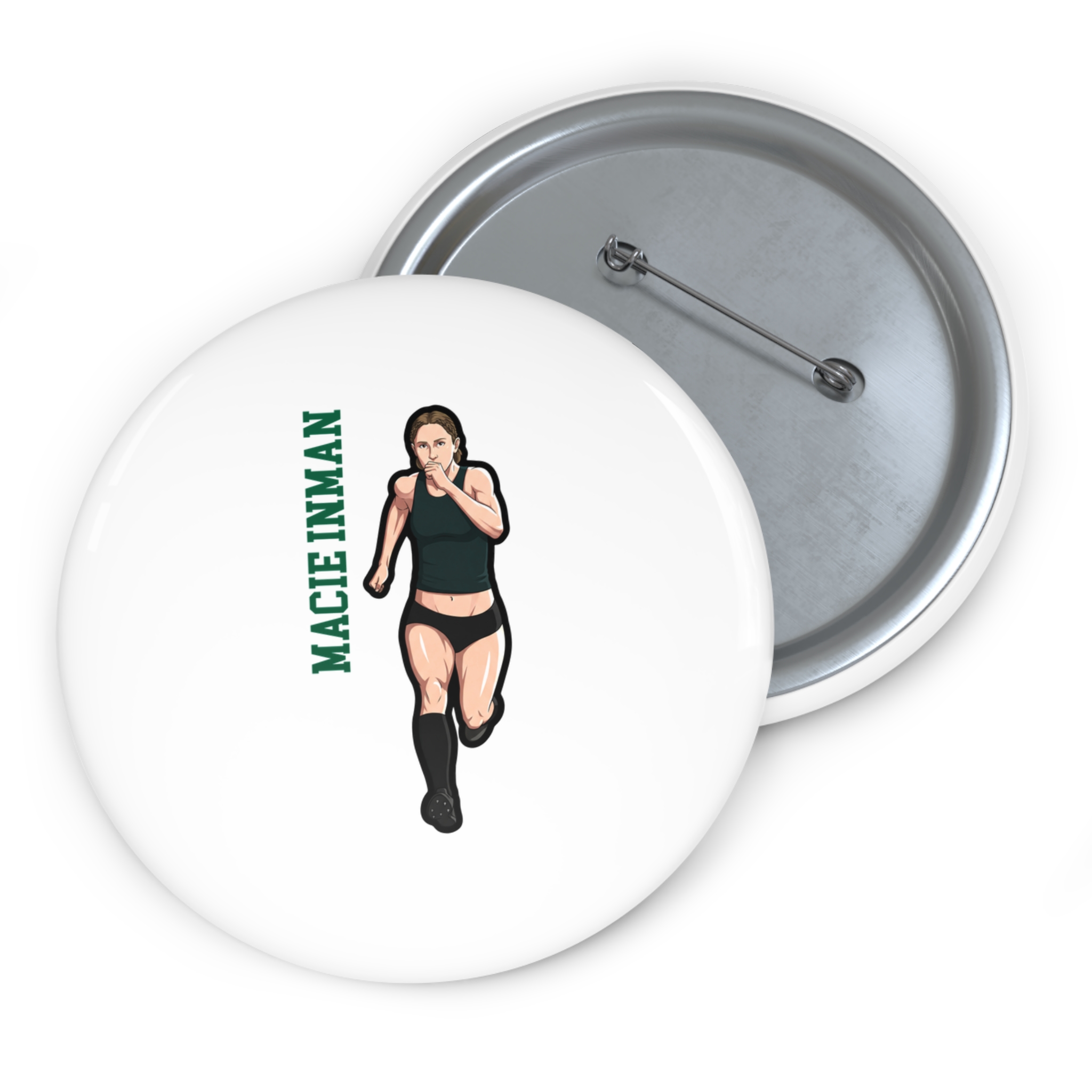 Game Day Pin — character_name_vertical in Classic