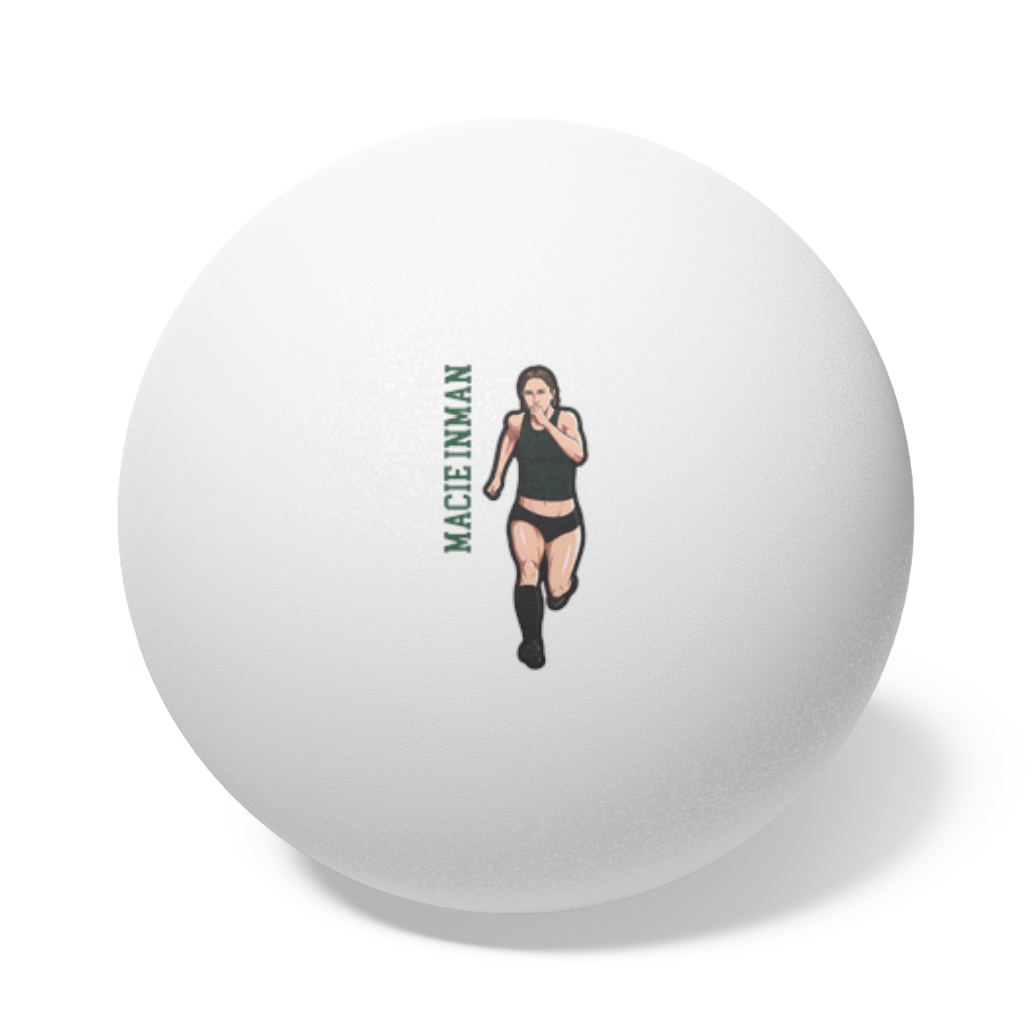 Ping Pong Balls, 6 pcs — character_name_vertical in White