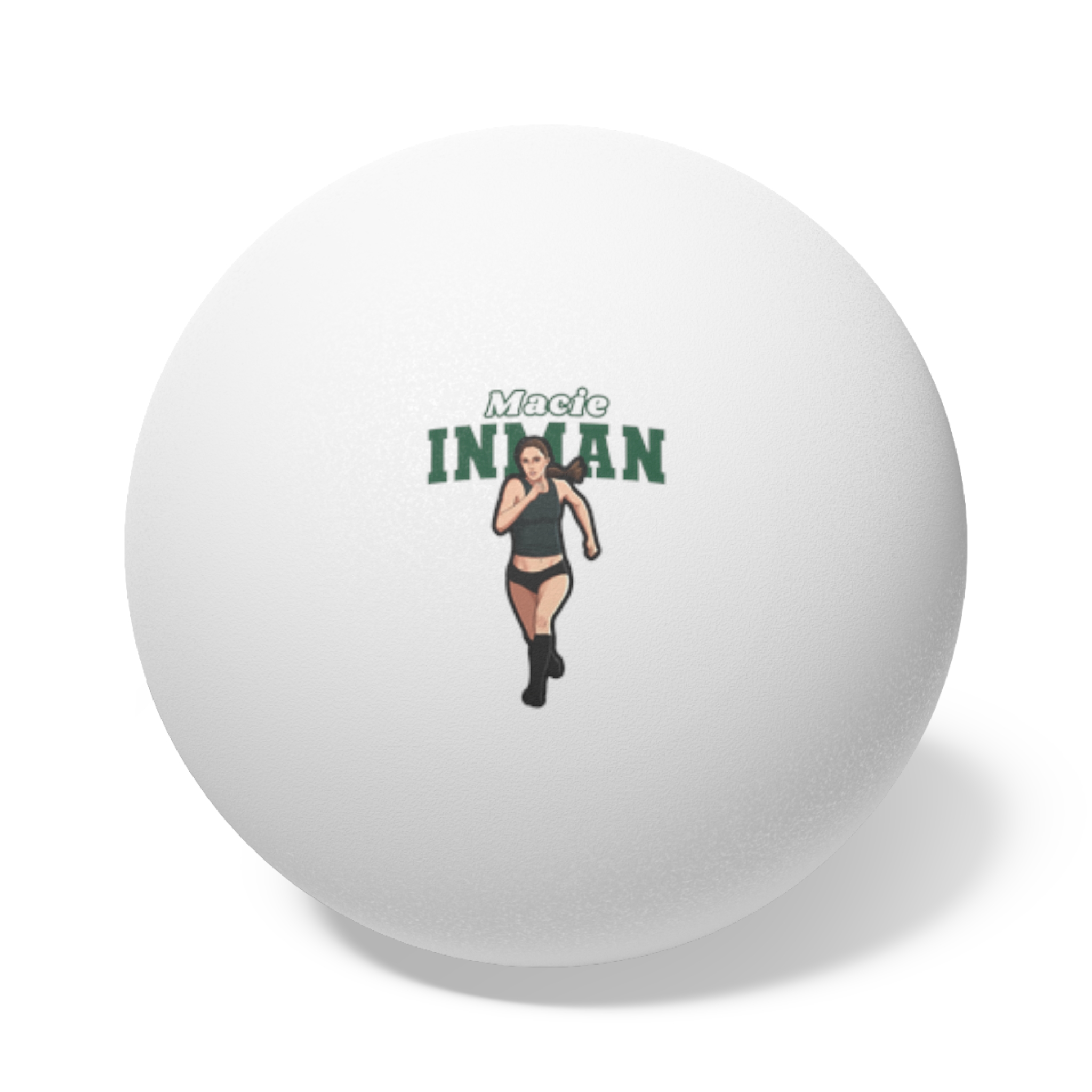 Ping Pong Balls, 6 pcs — character_name_arch in White