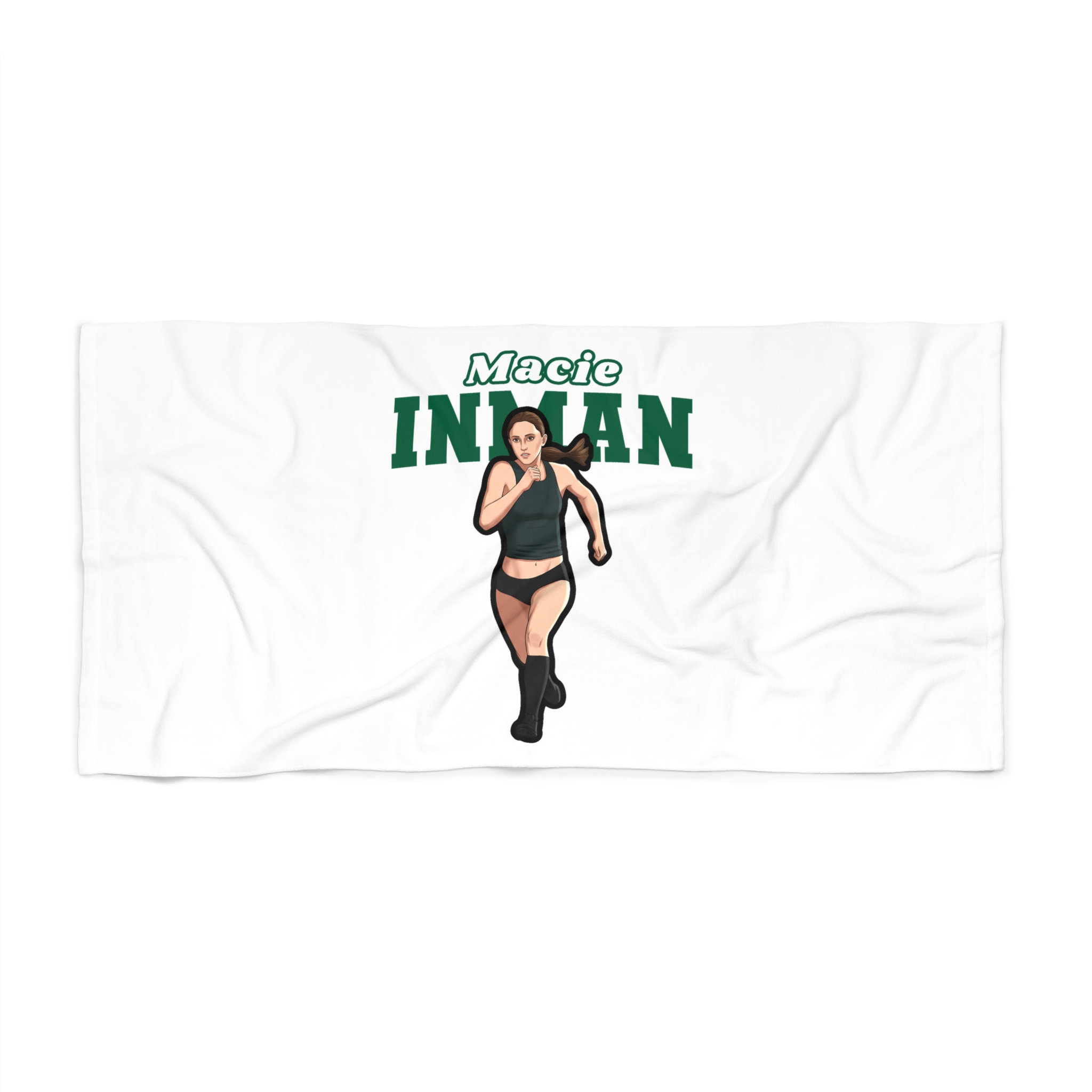 Beach Towel — character_name_arch in Classic