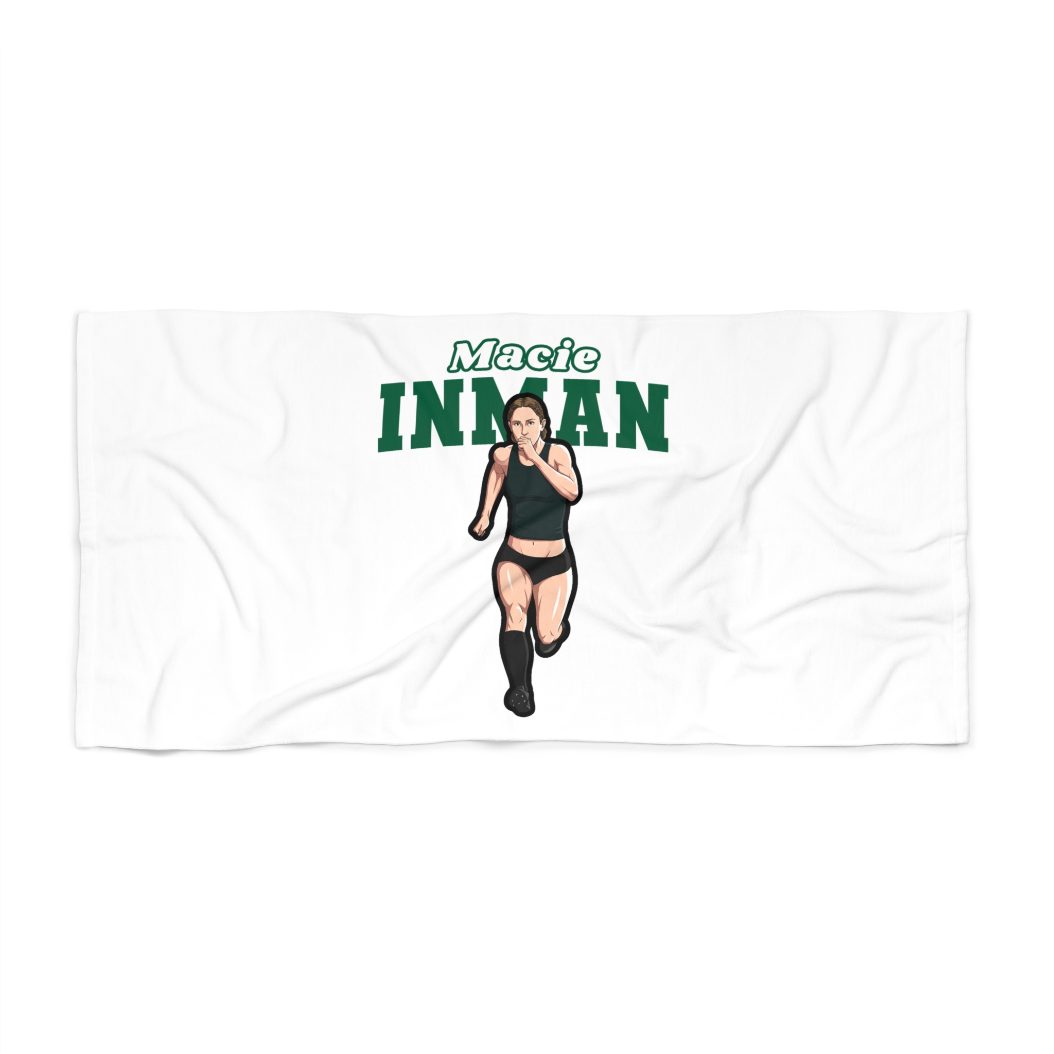 Beach Towel — character_name_arch in Classic