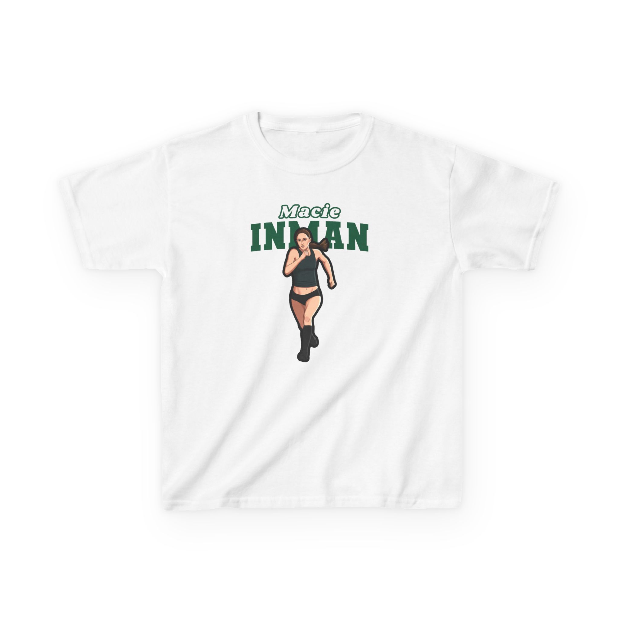 Youth Tee — character_name_arch in White