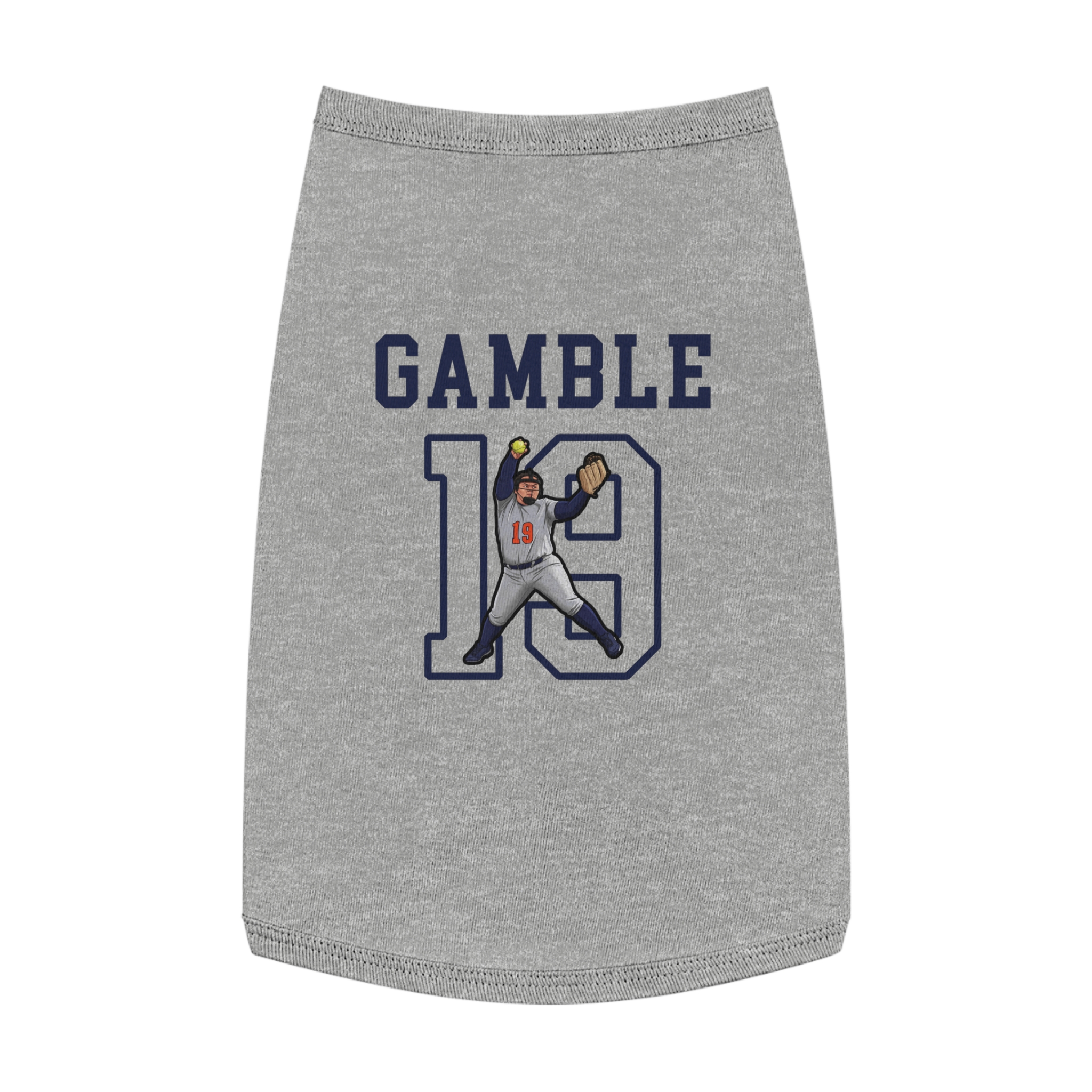 Pet Tank Top — character_shirsey in White
