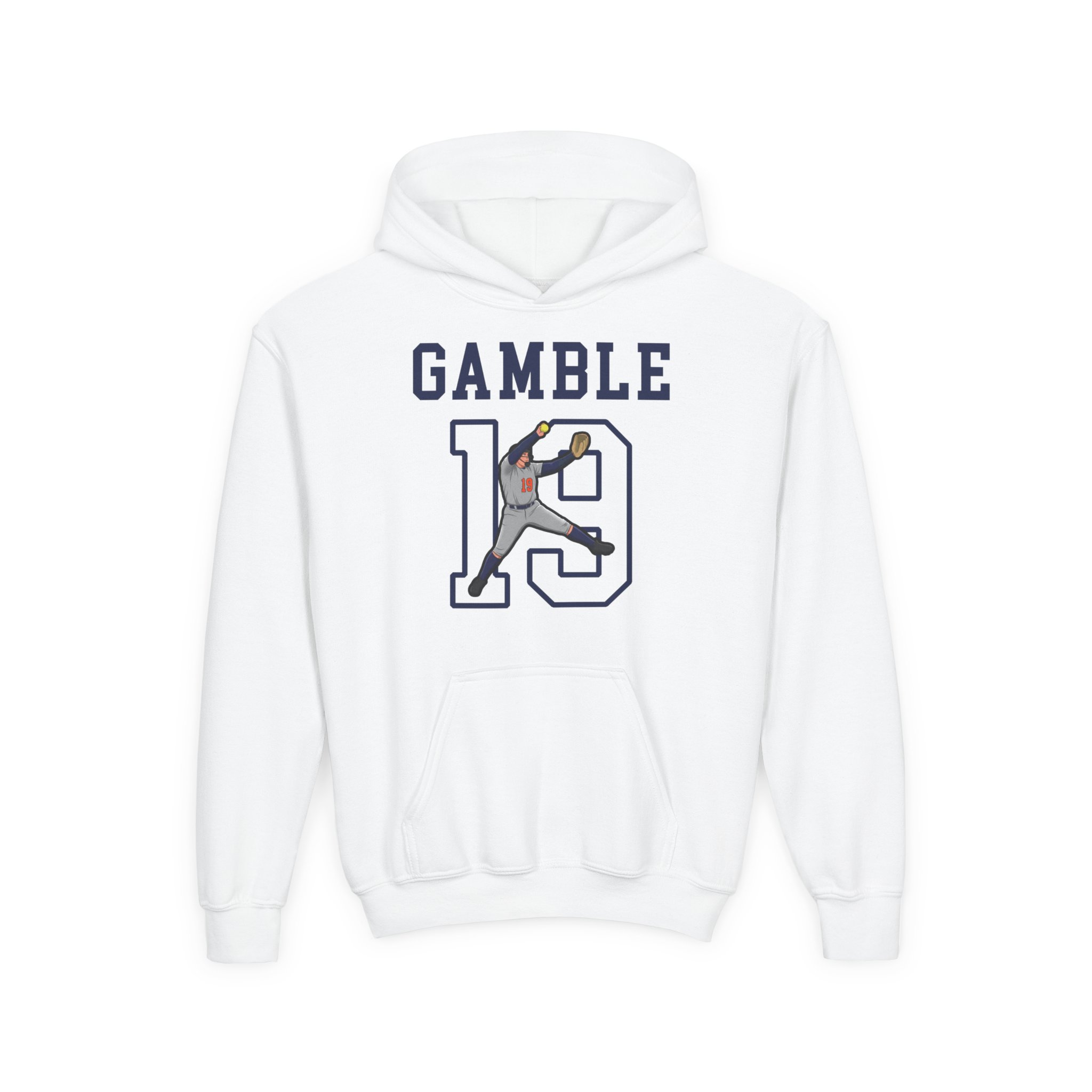 Youth Hoodie — character_shirsey in White