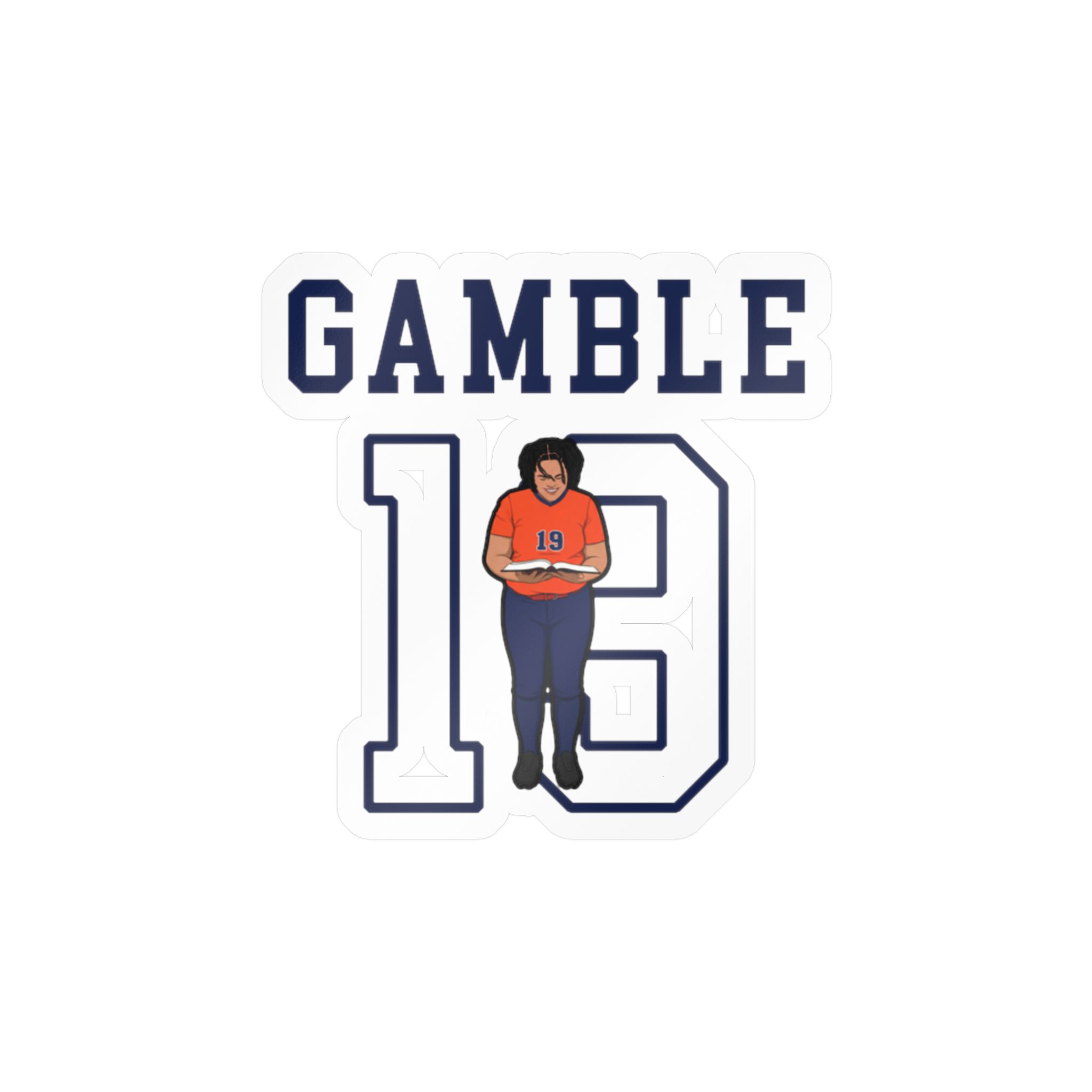Vinyl Sticker — character_shirsey in Classic