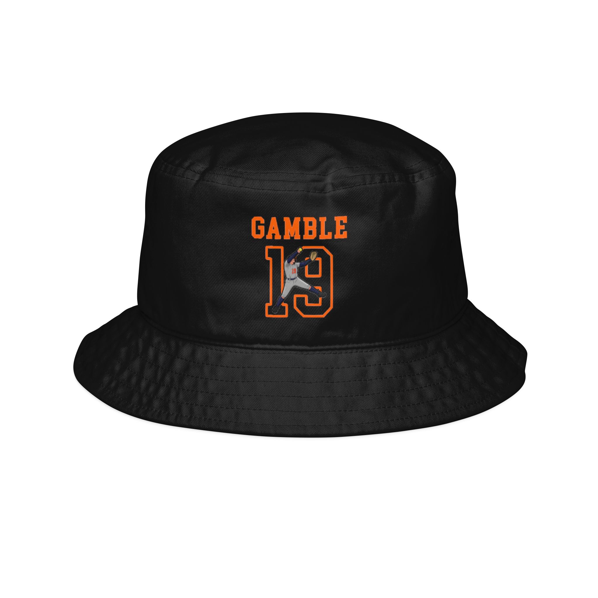 Bucket Hat — character_shirsey in Black