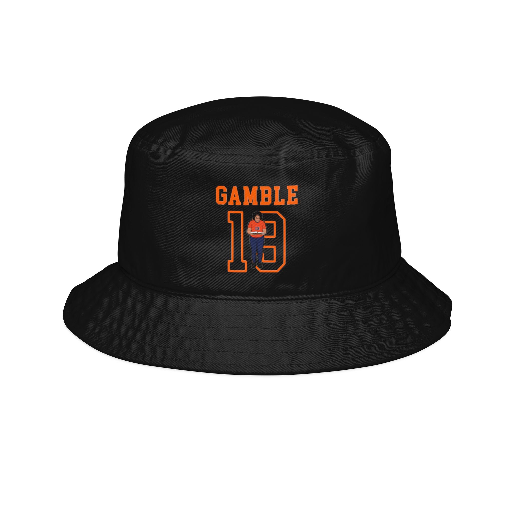 Bucket Hat — character_shirsey in Black