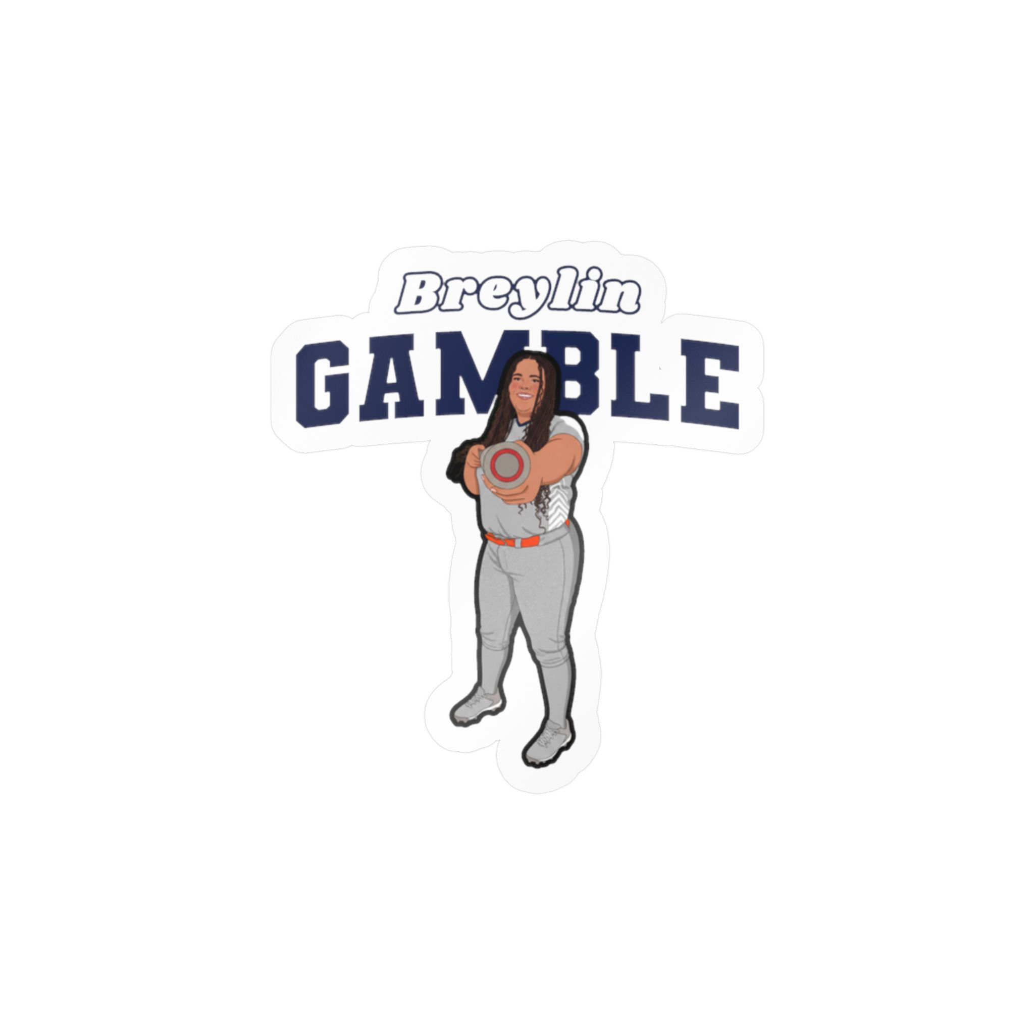 Vinyl Sticker — character_name_arch in Classic