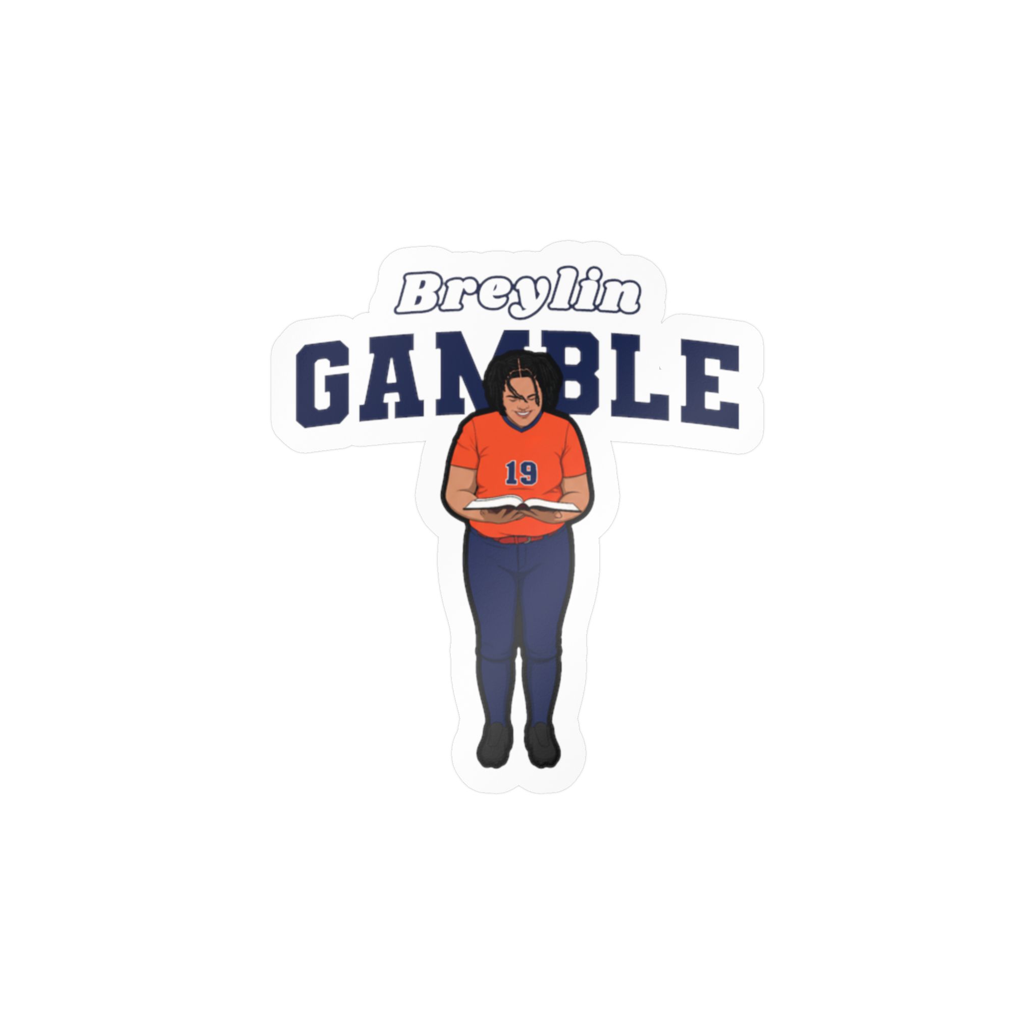 Vinyl Sticker — character_name_arch in Classic