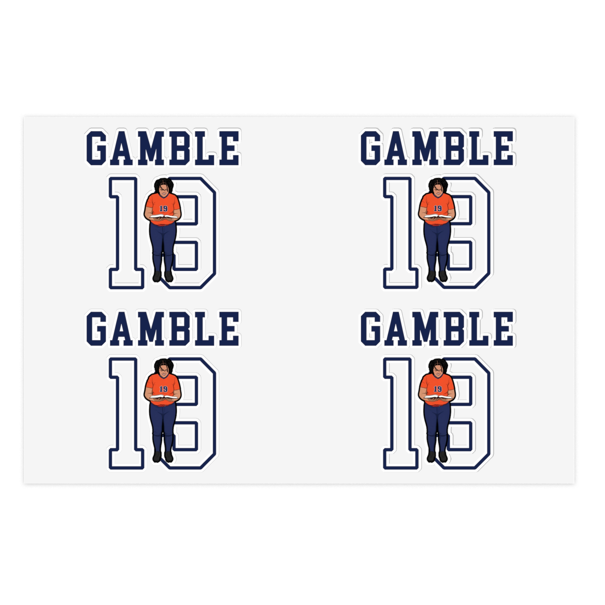 Sticker Sheet — character_shirsey in Classic