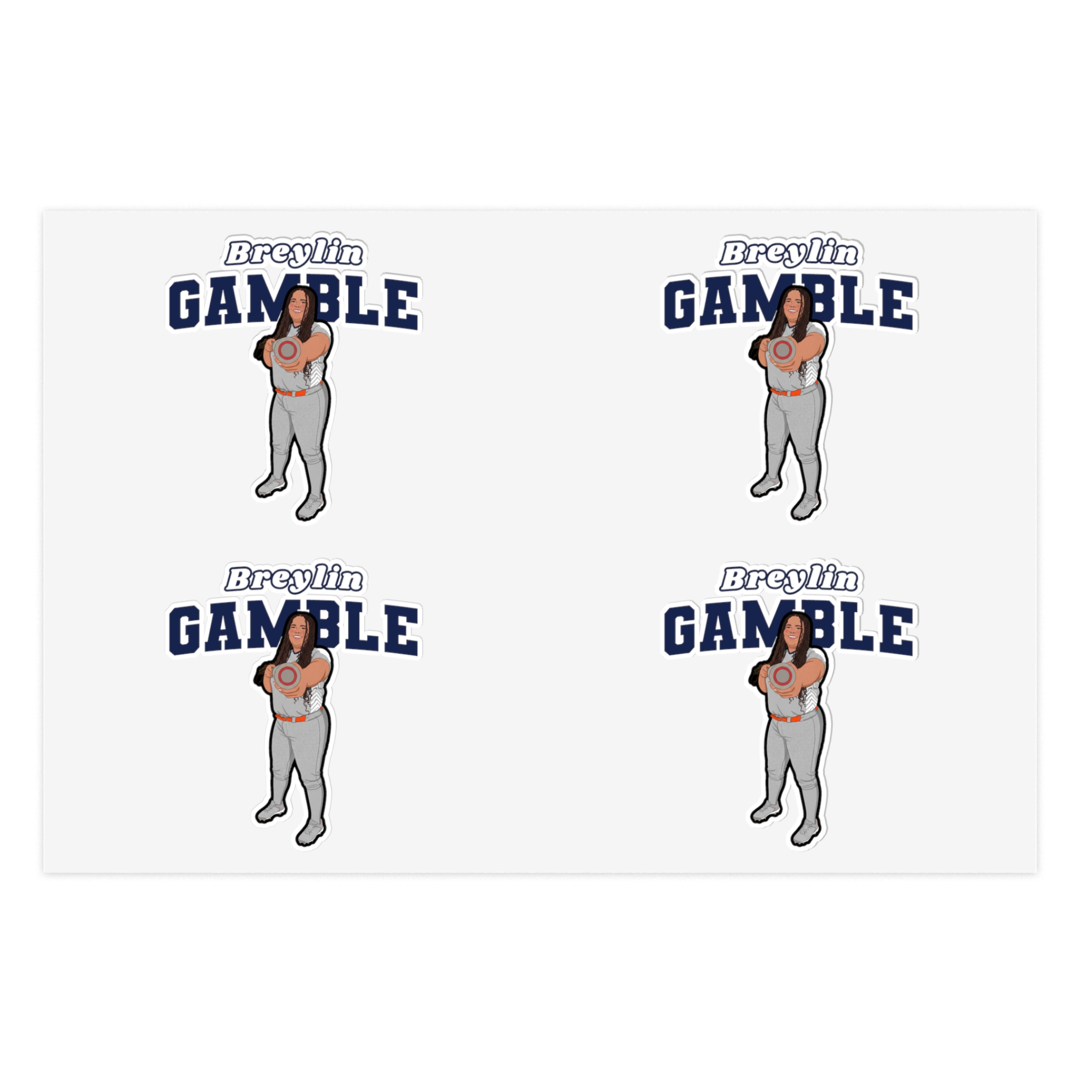 Sticker Sheet — character_name_arch in Classic