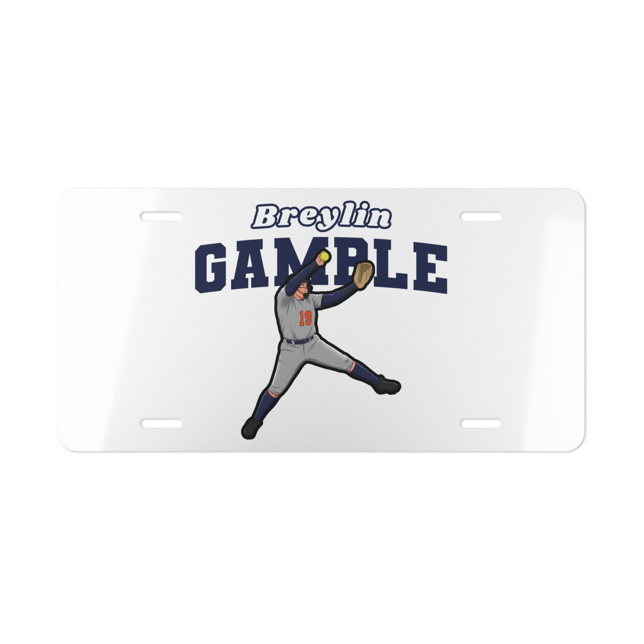 License Plate — character_name_arch in Classic