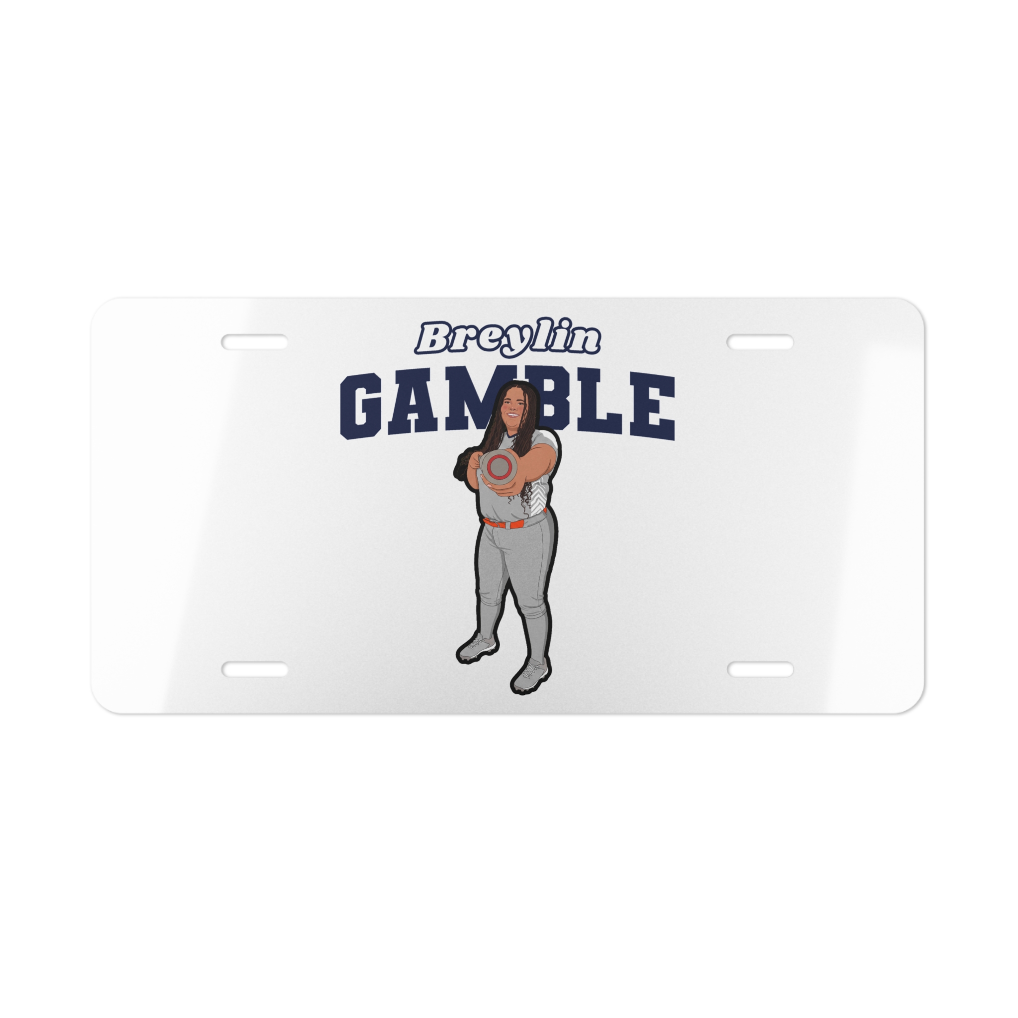 License Plate — character_name_arch in Classic