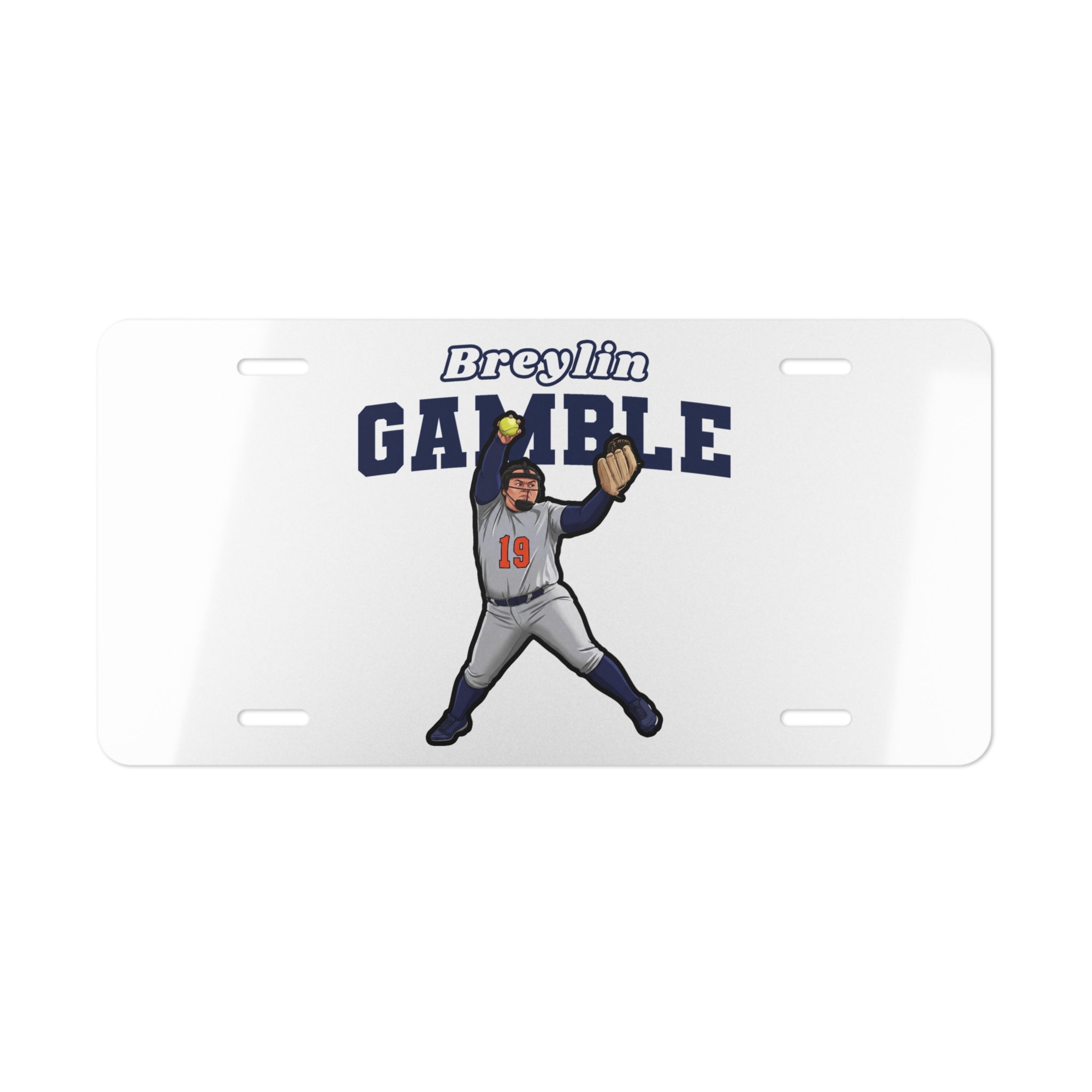 License Plate — character_name_arch in Classic
