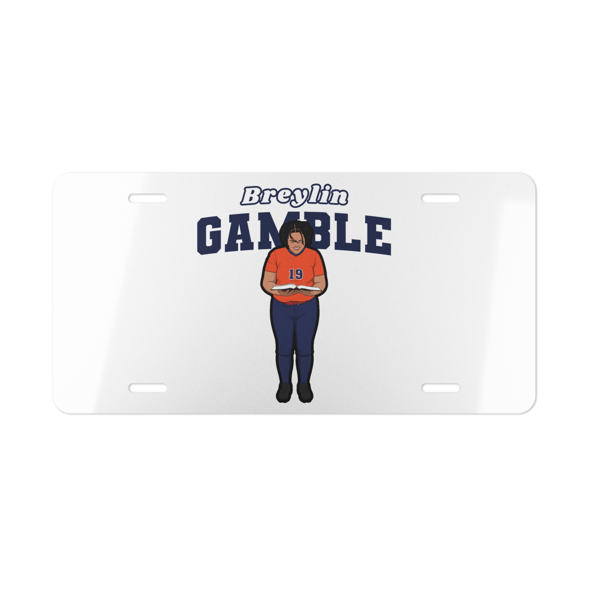 License Plate — character_name_arch in Classic