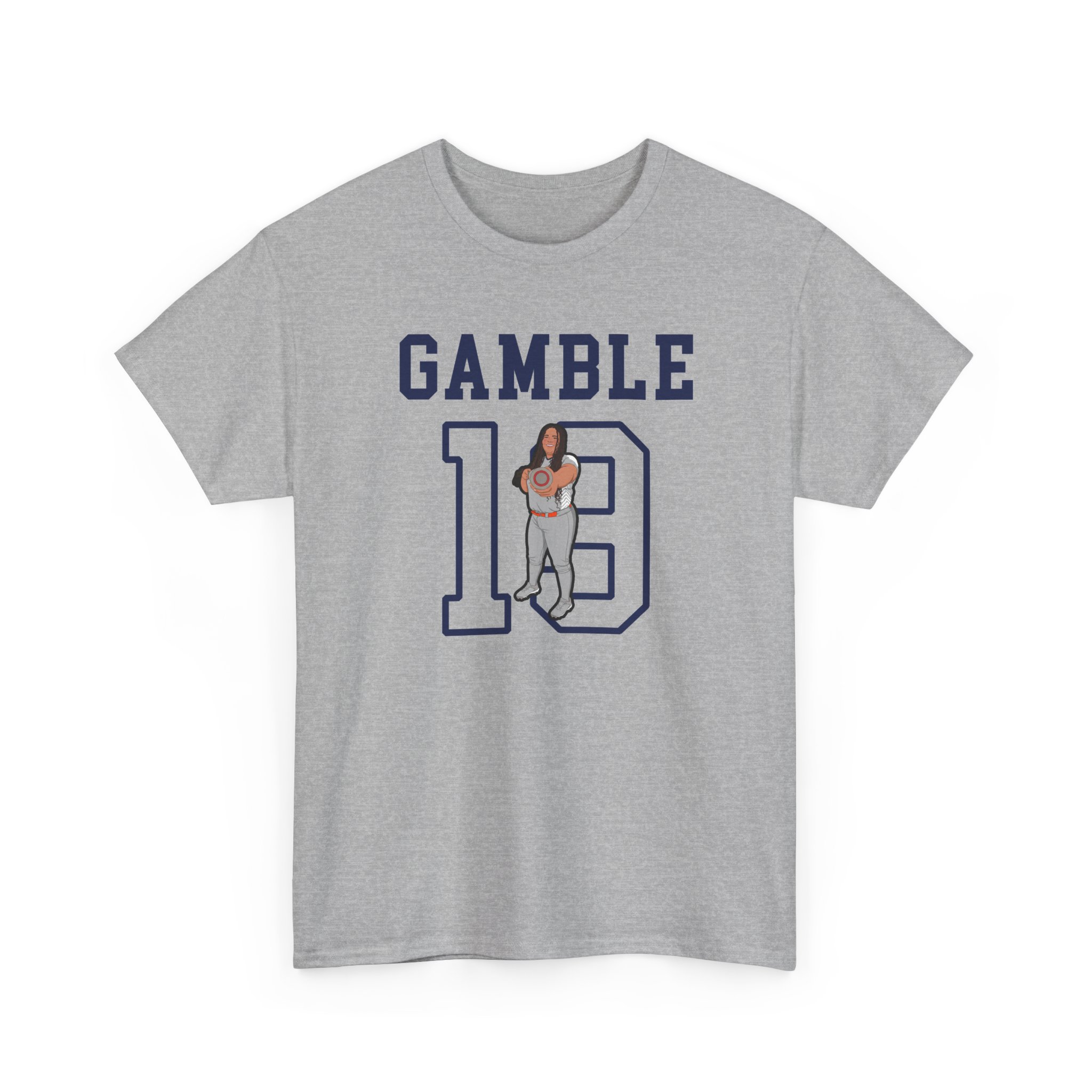 Tee — character_shirsey in Grey