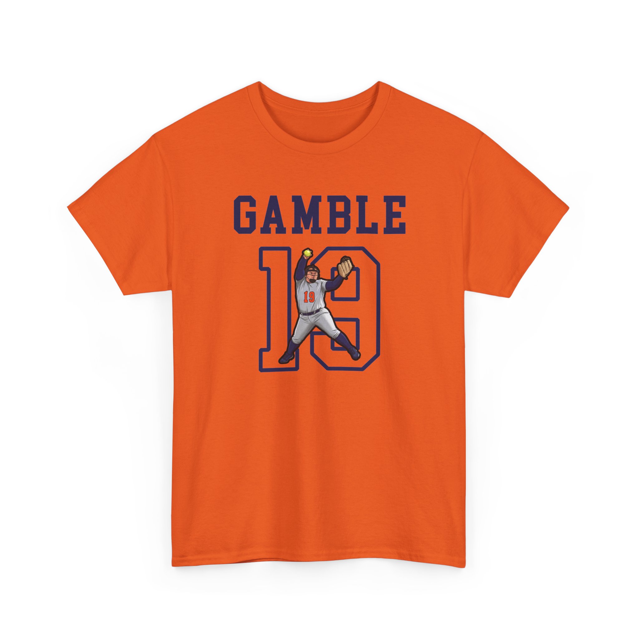 Tee — character_shirsey in Orange