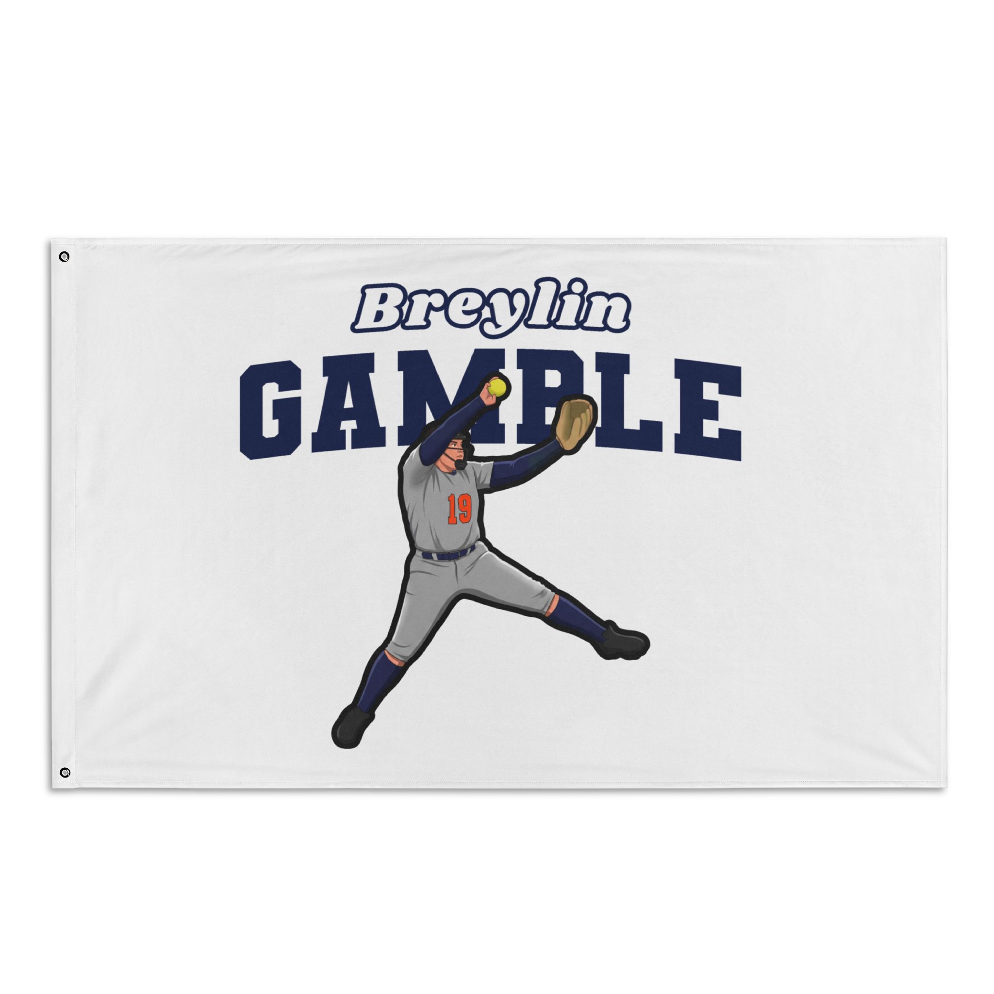 Flag (35 × 56 in) — character_name_arch in Classic