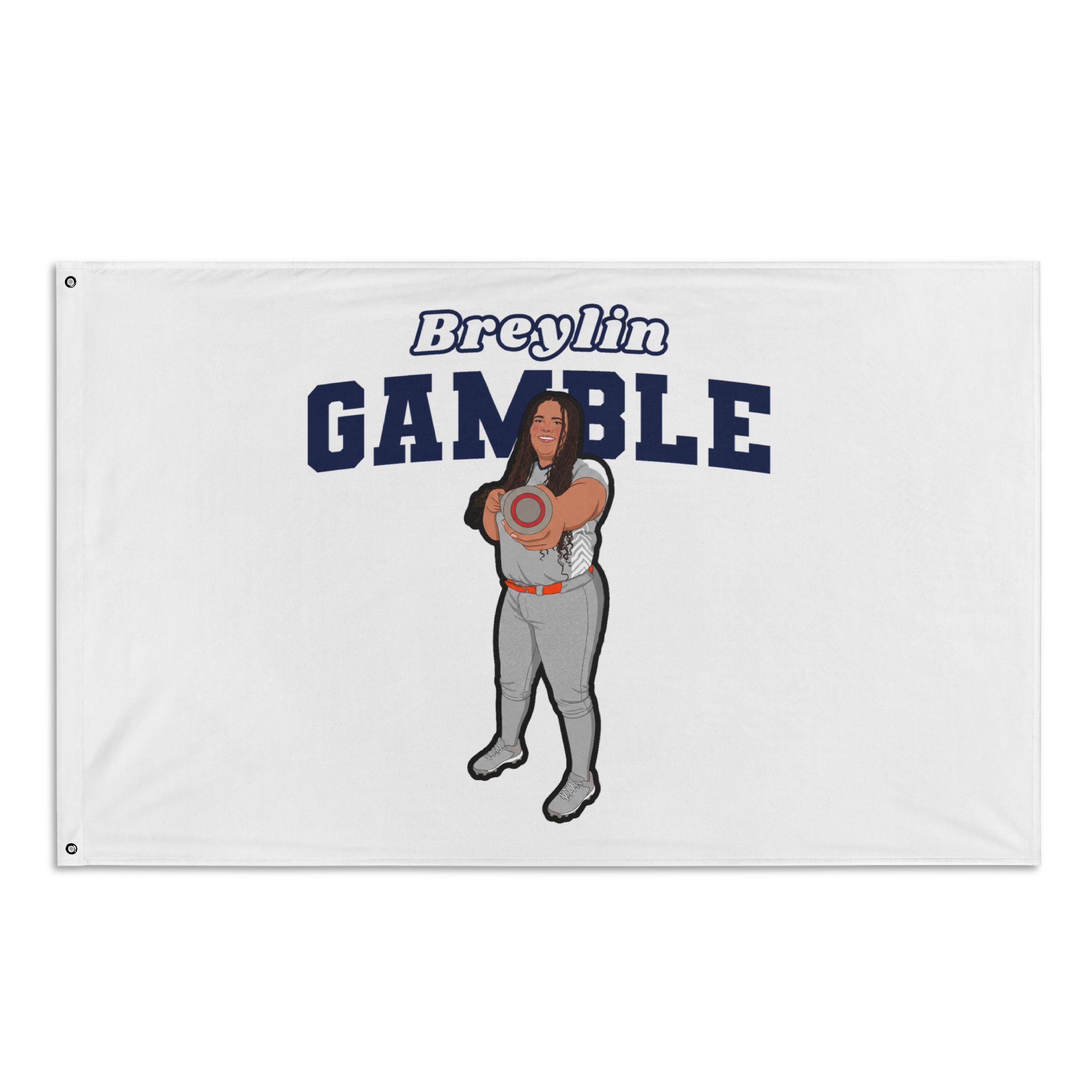 Flag (35 × 56 in) — character_name_arch in Classic