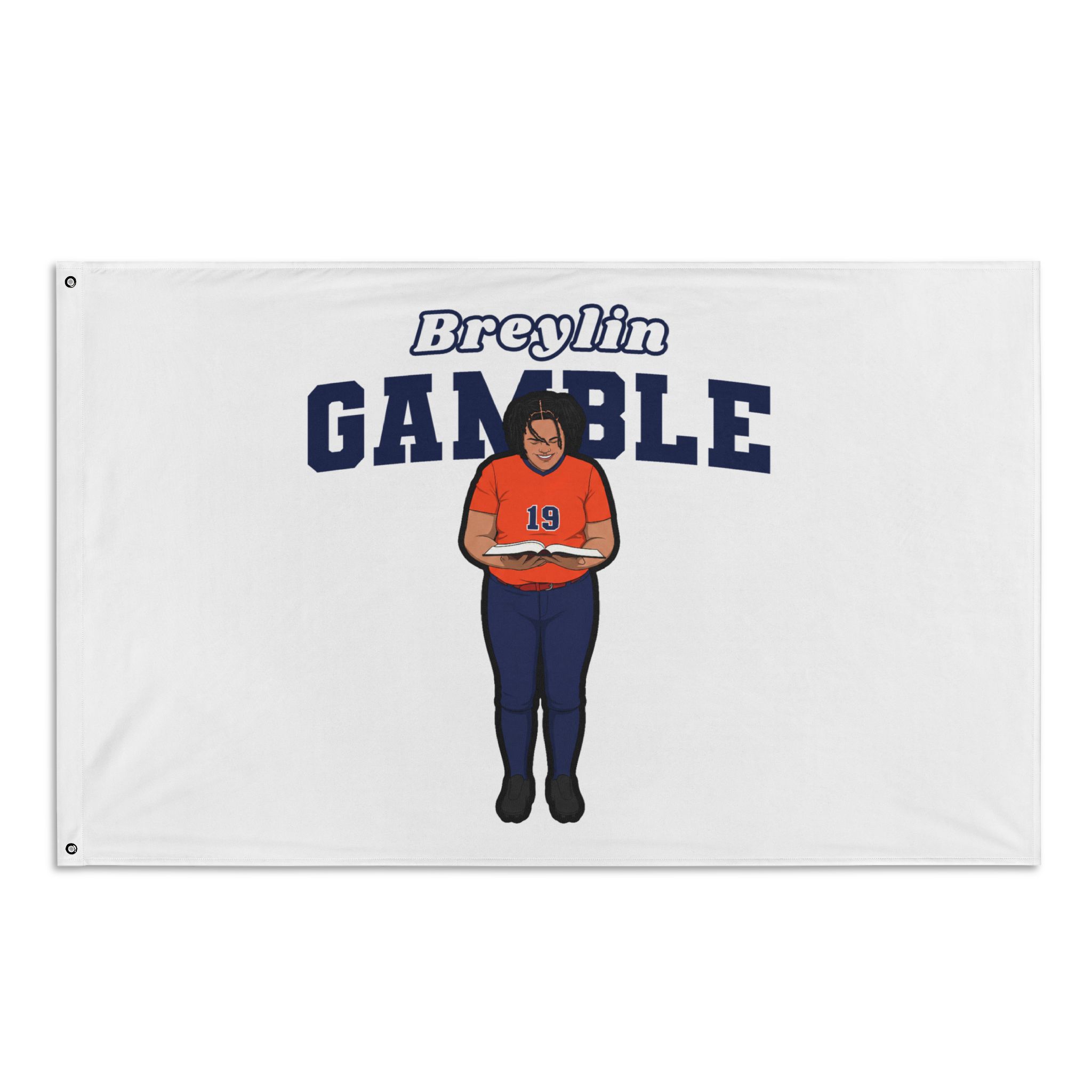 Flag (35 × 56 in) — character_name_arch in Classic