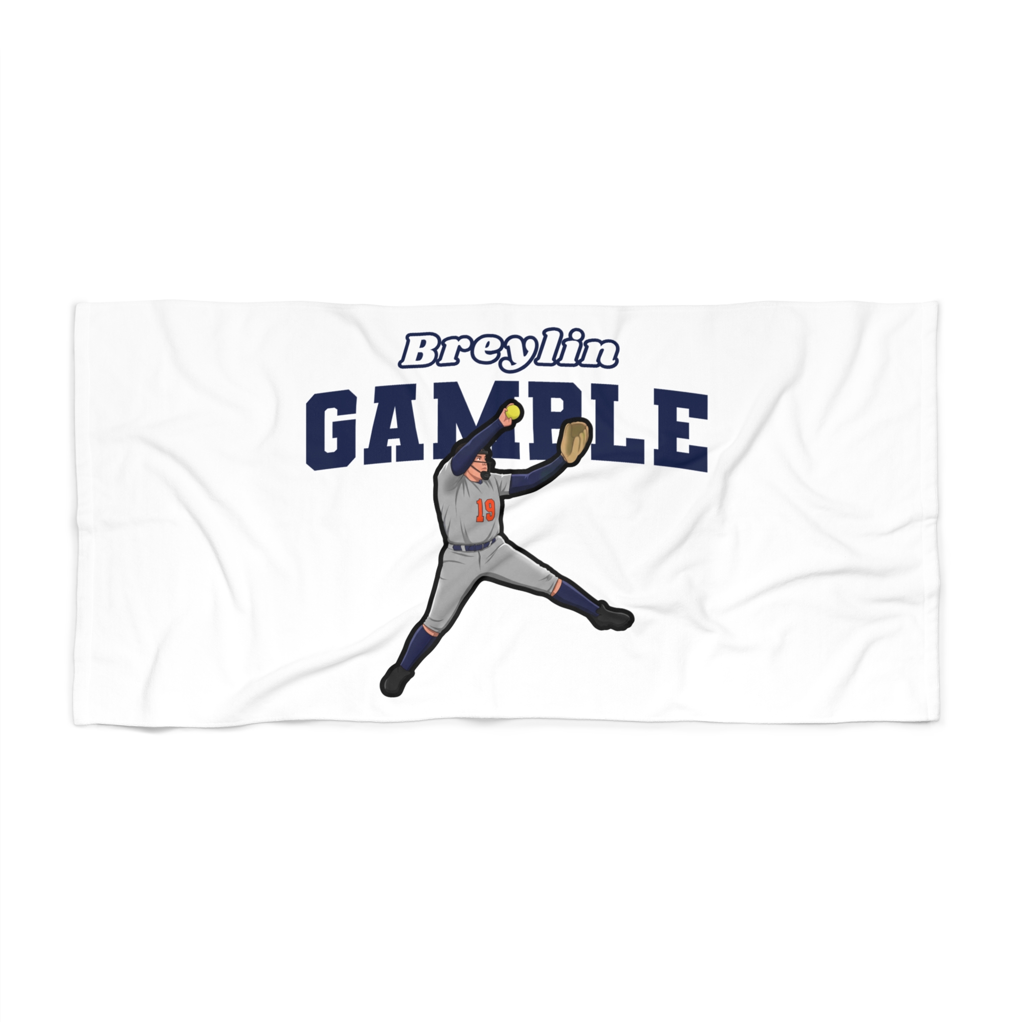 Beach Towel — character_name_arch in Classic