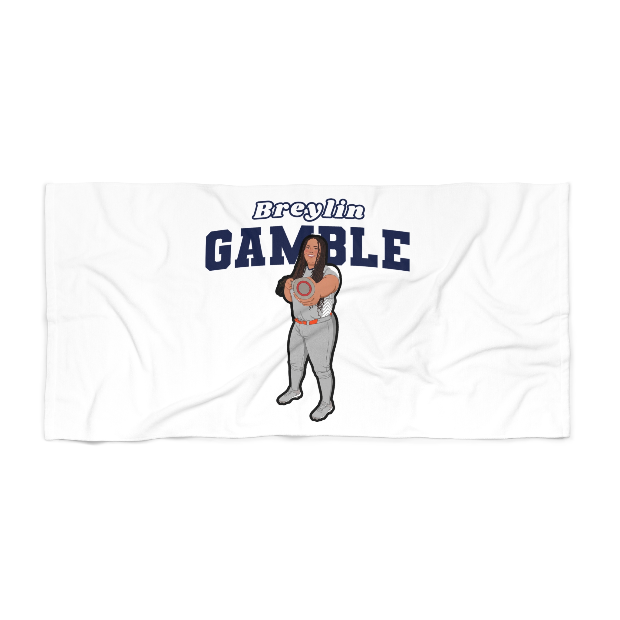 Beach Towel — character_name_arch in Classic