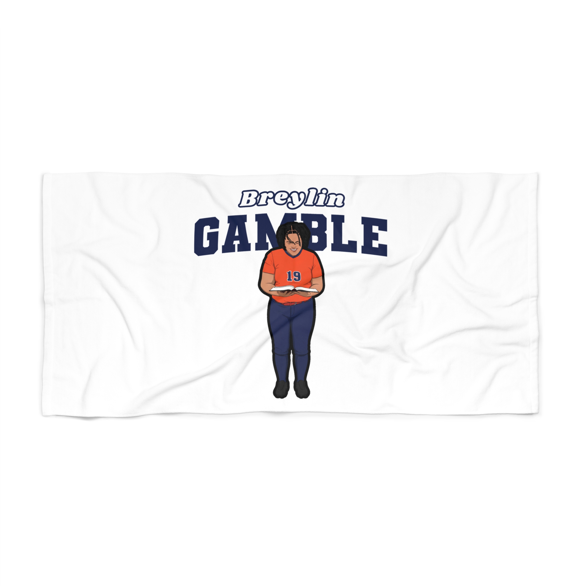 Beach Towel — character_name_arch in Classic