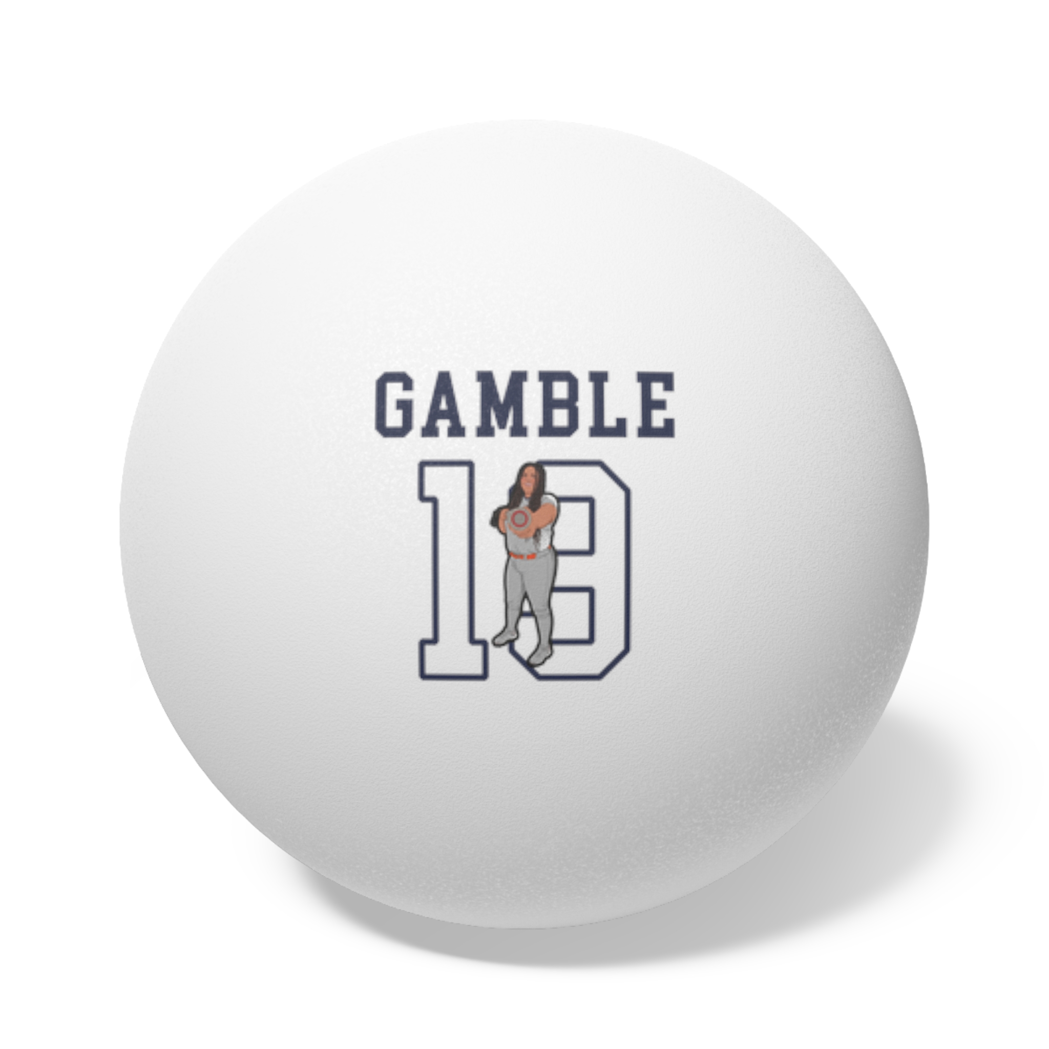 Ping Pong Balls, 6 pcs — character_shirsey in White