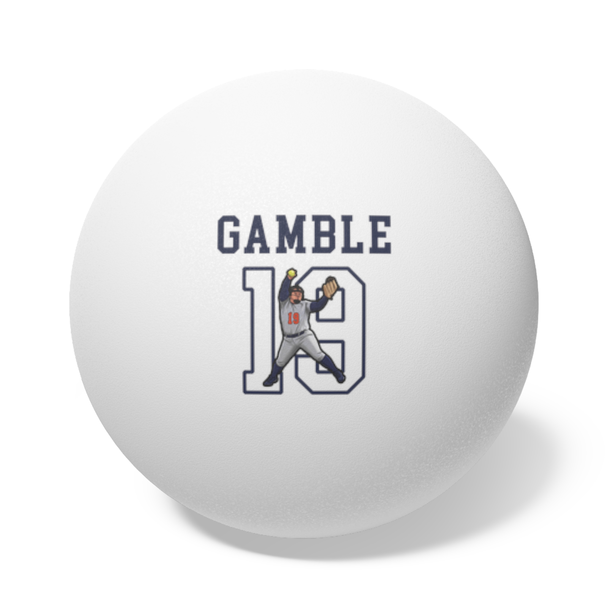Ping Pong Balls, 6 pcs — character_shirsey in White