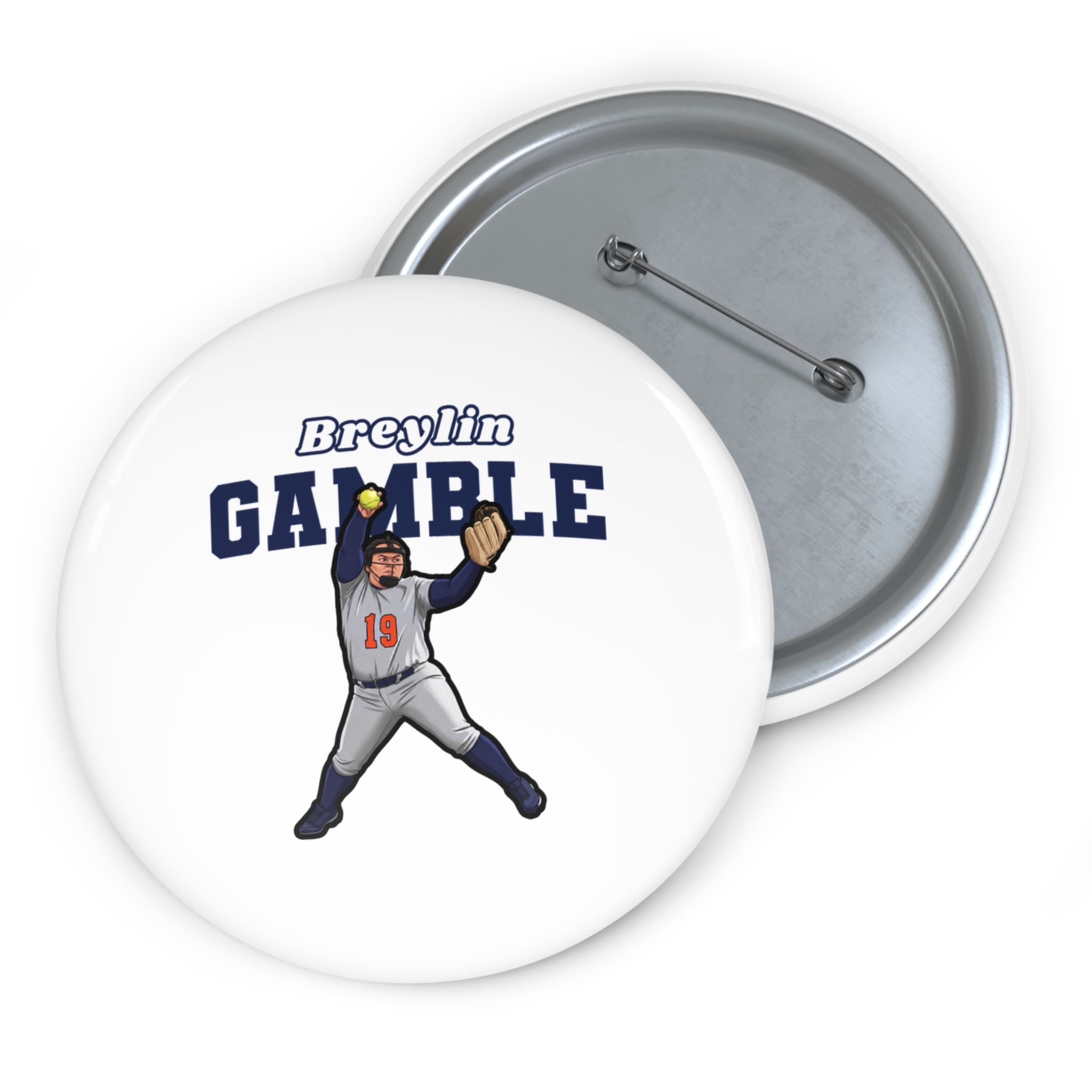 Game Day Pin — character_name_arch in Classic