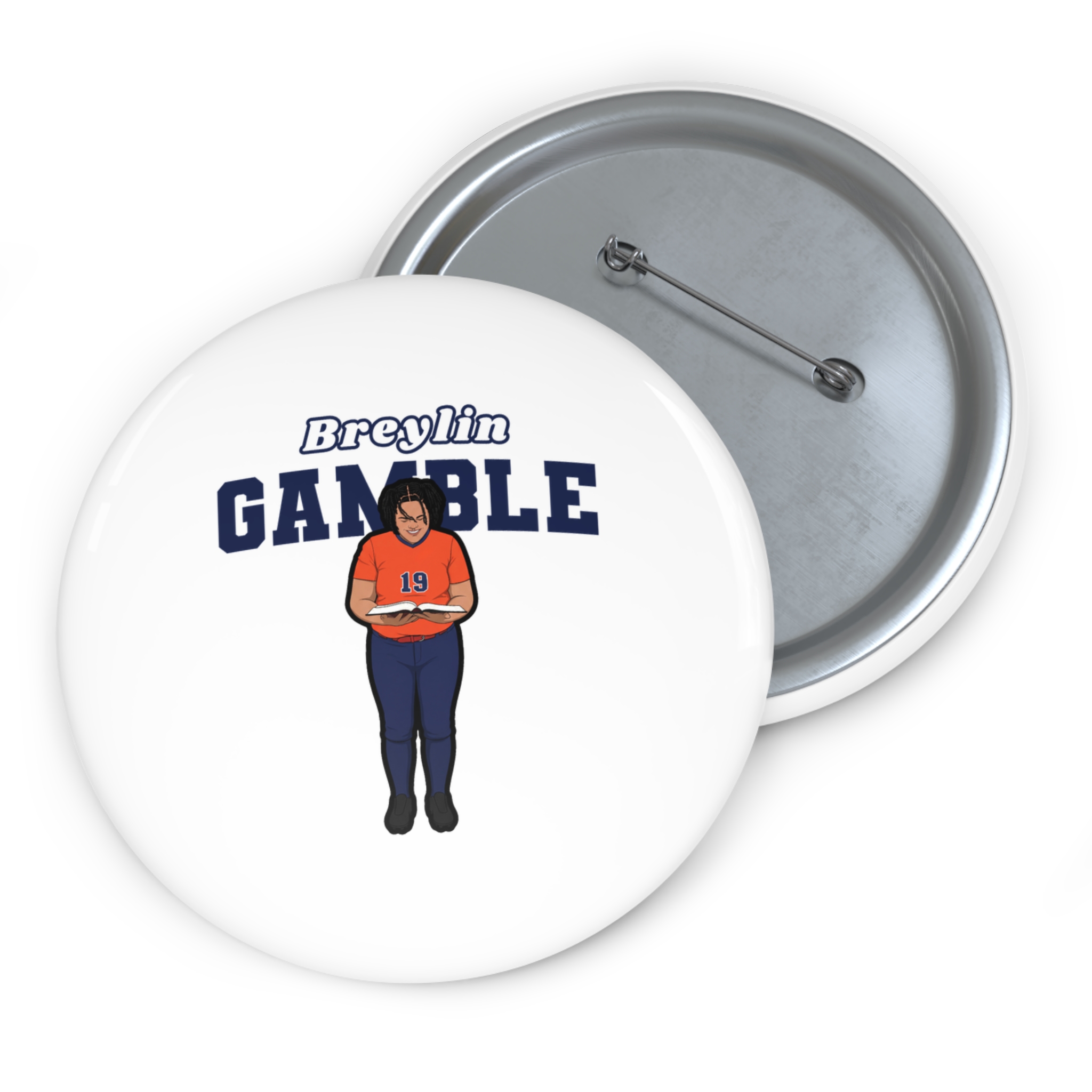 Game Day Pin — character_name_arch in Classic