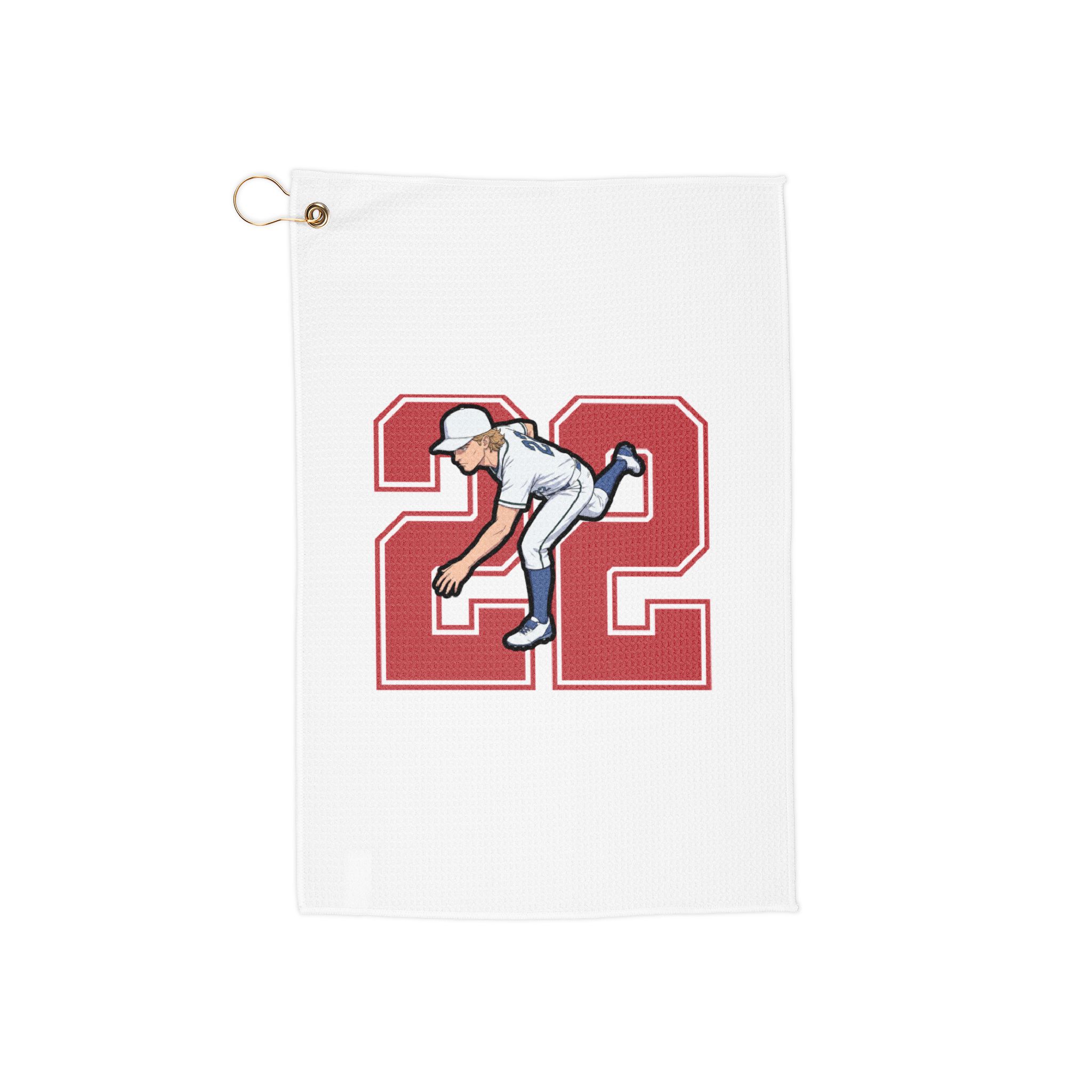 Golf Towel — character_number in Classic