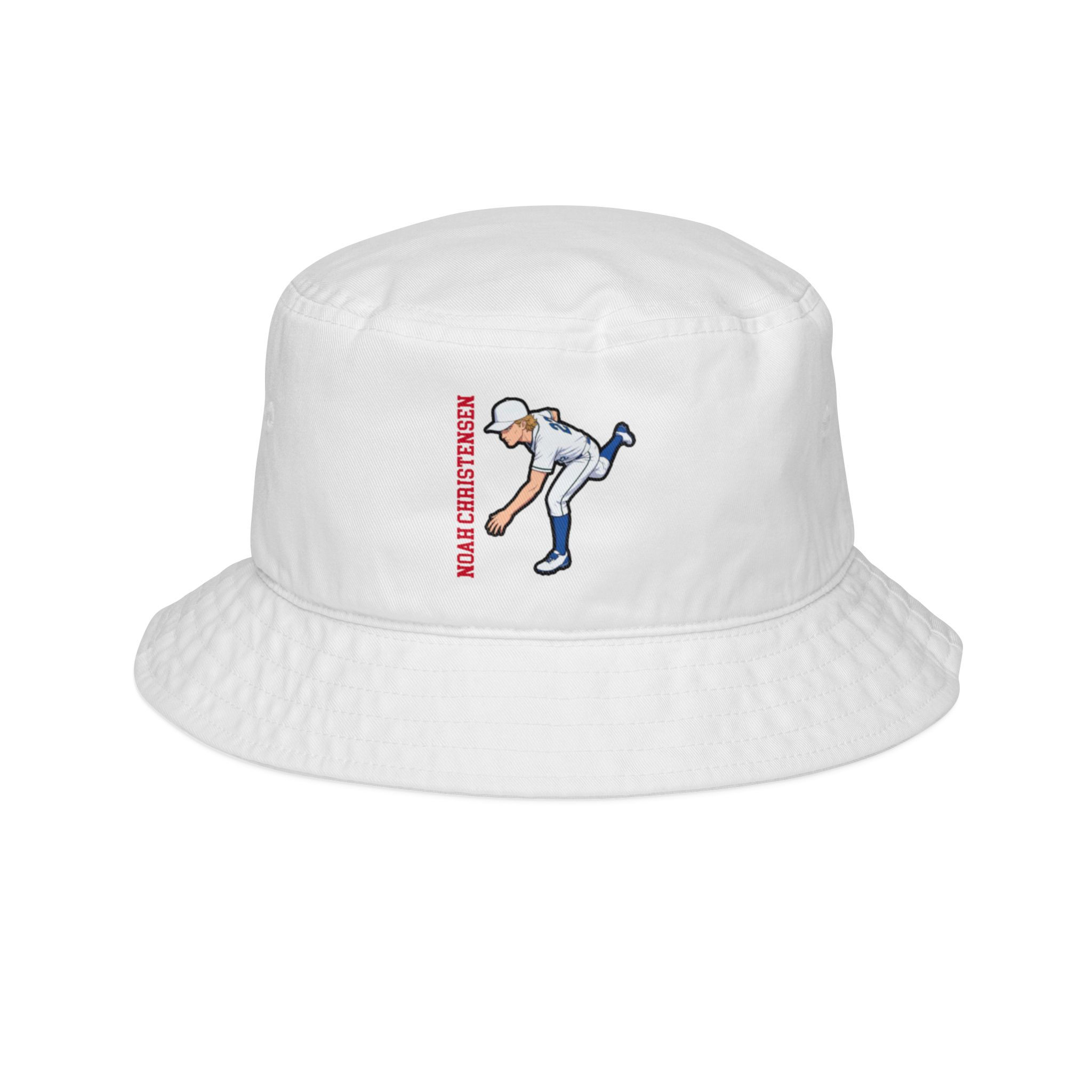 Bucket Hat — character_name_vertical in White