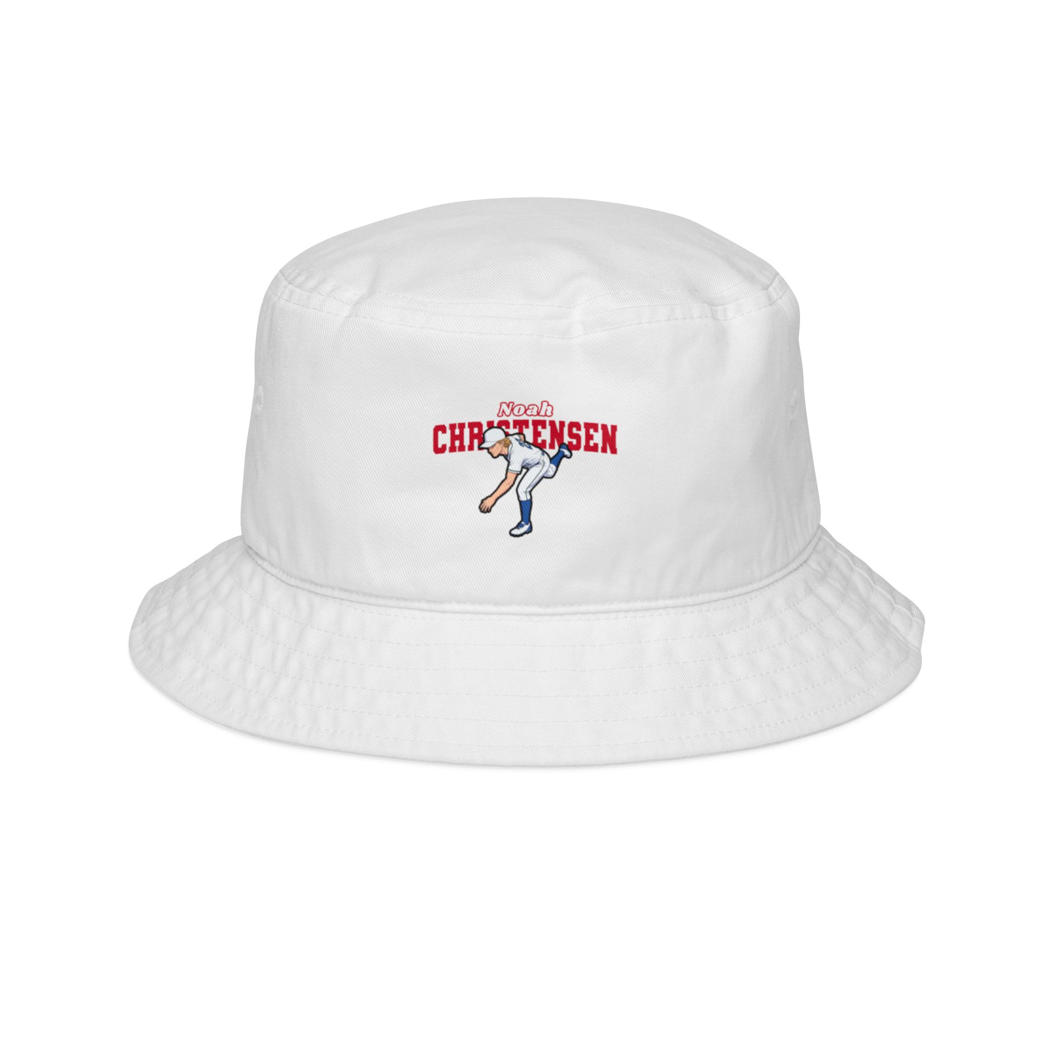Bucket Hat — character_name_arch in White