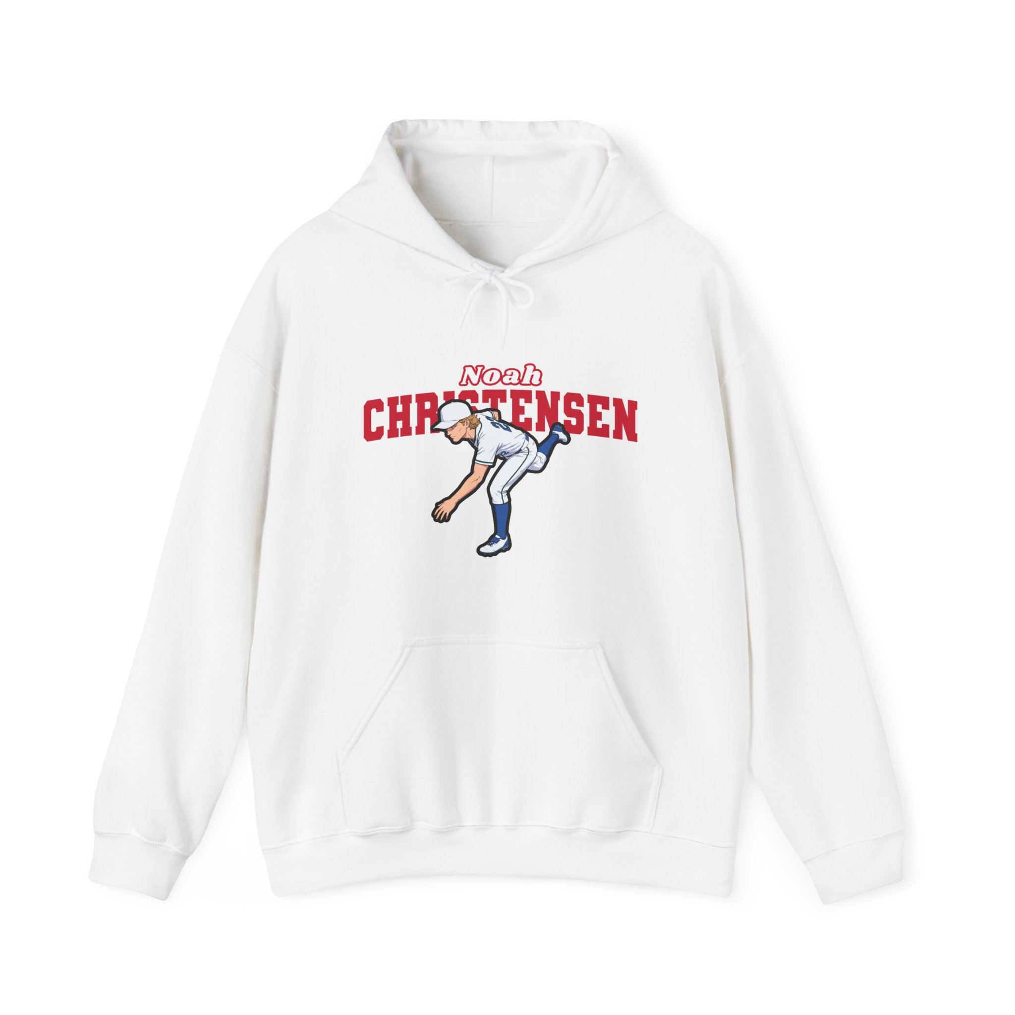 Hoodie — character_name_arch in White
