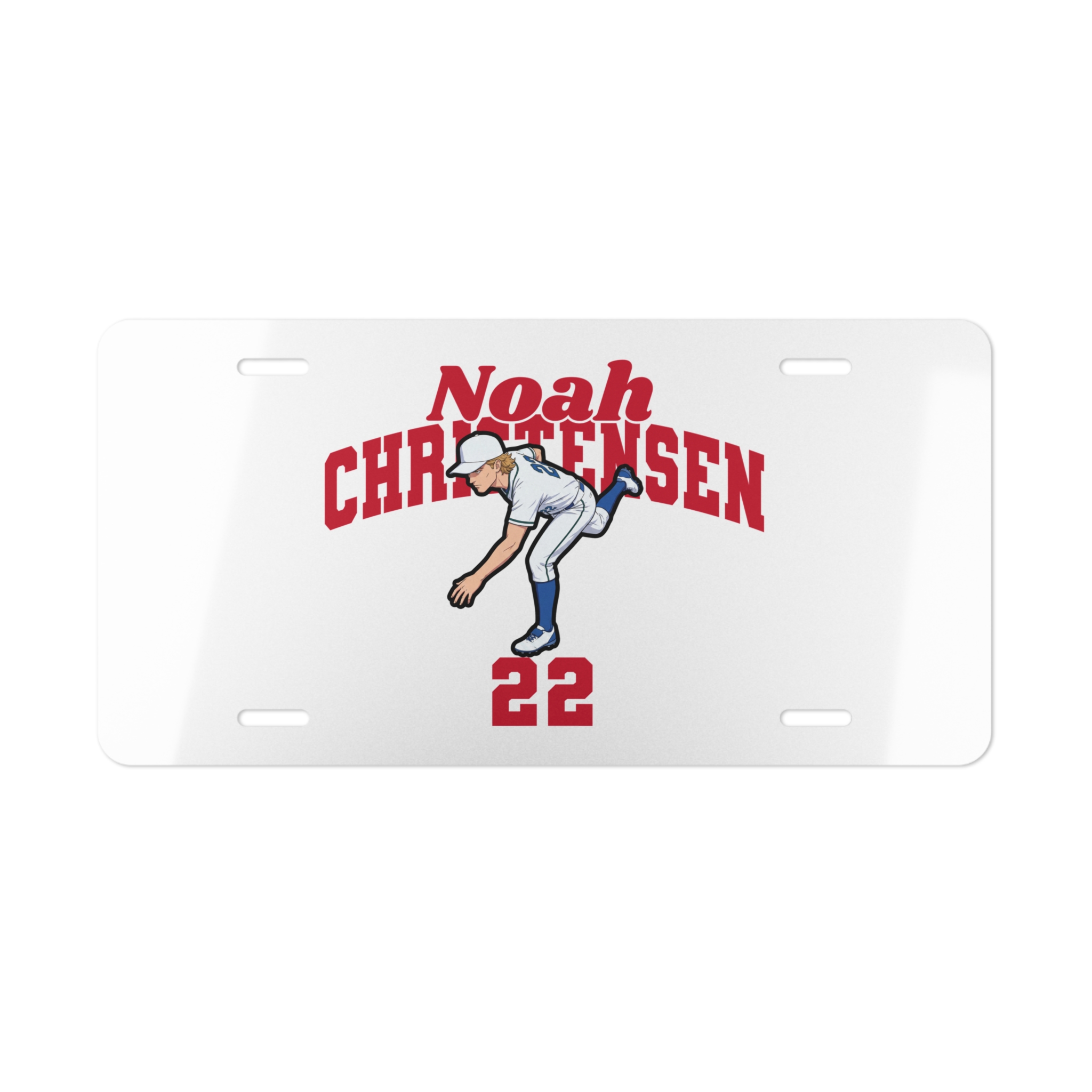 License Plate — character_signature_arch in Classic