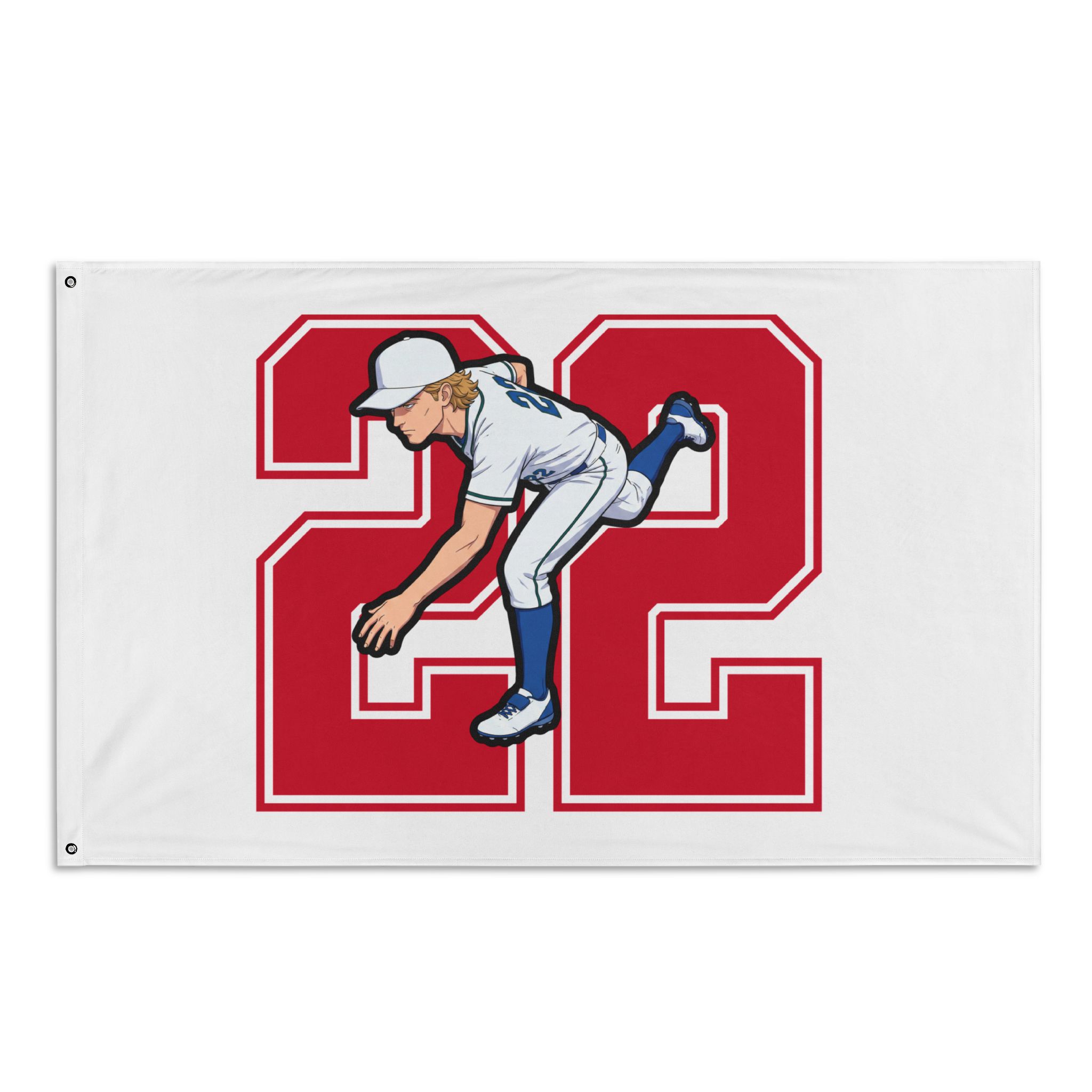 Flag (35 × 56 in) — character_number in Classic