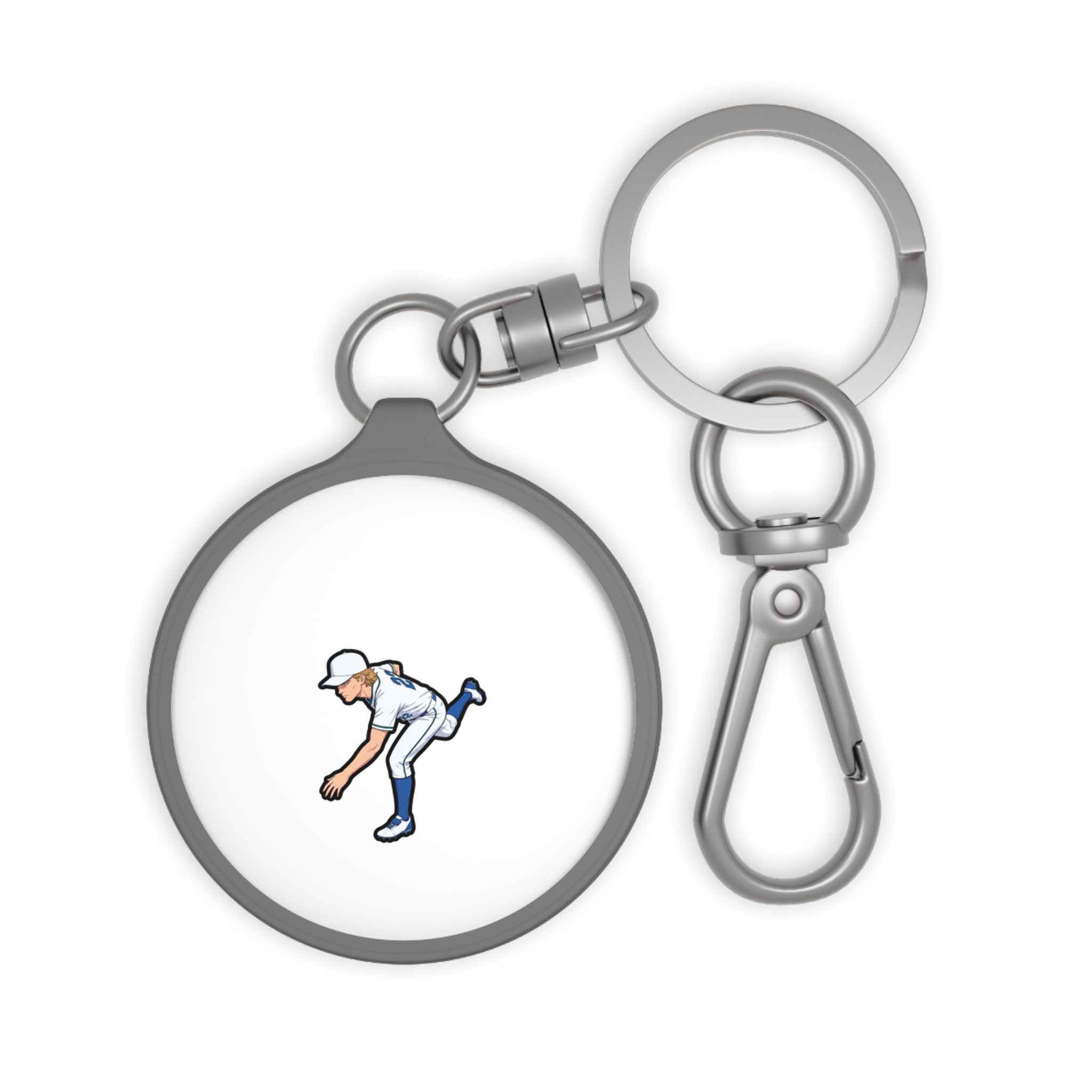 Keychain — character_shirsey in Grey
