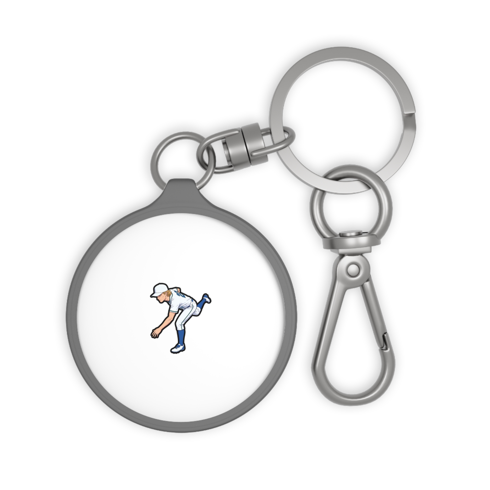 Keychain — character_player_name in Grey