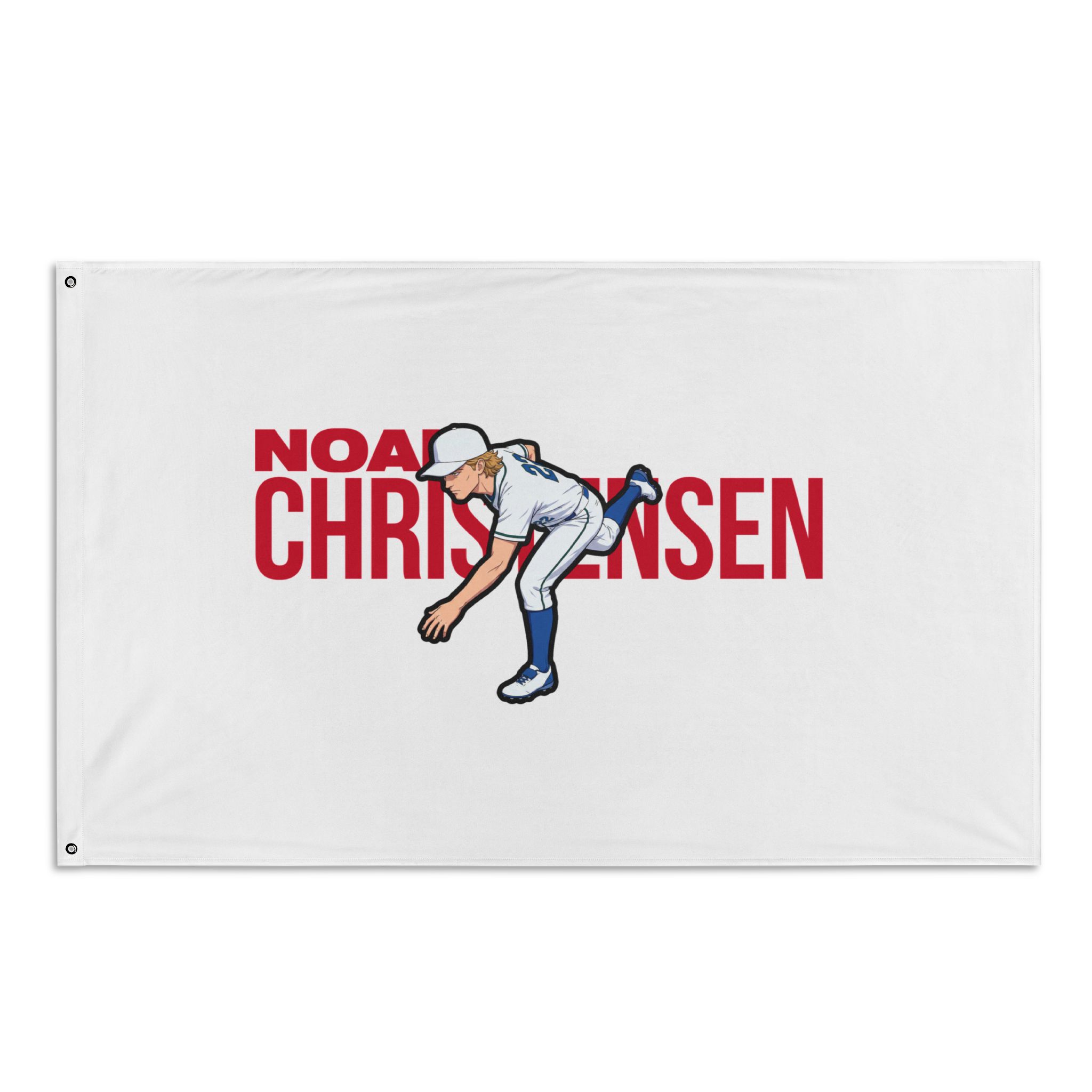 Flag (35 × 56 in) — character_player_name in Classic